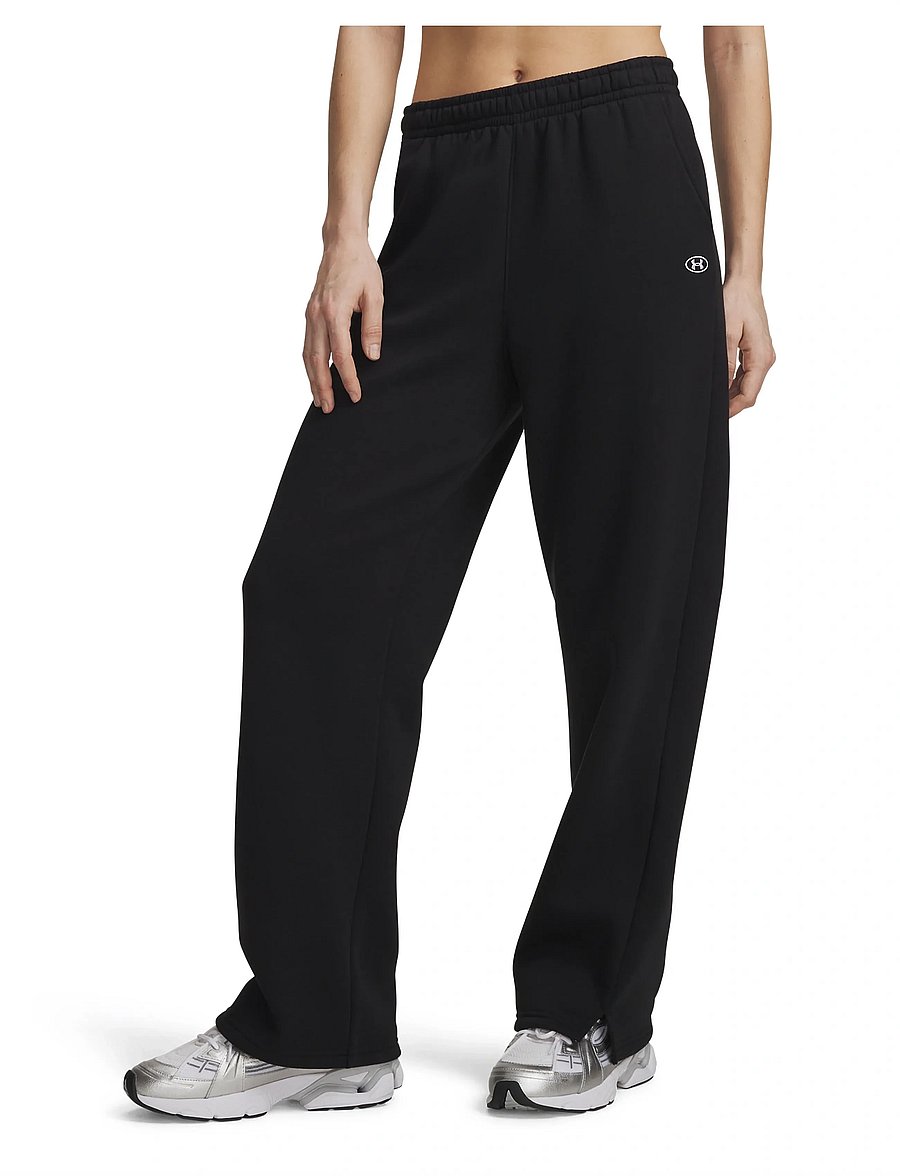 Under Armour - Rival Flc Straight Pant - trainingshosen - black - 0