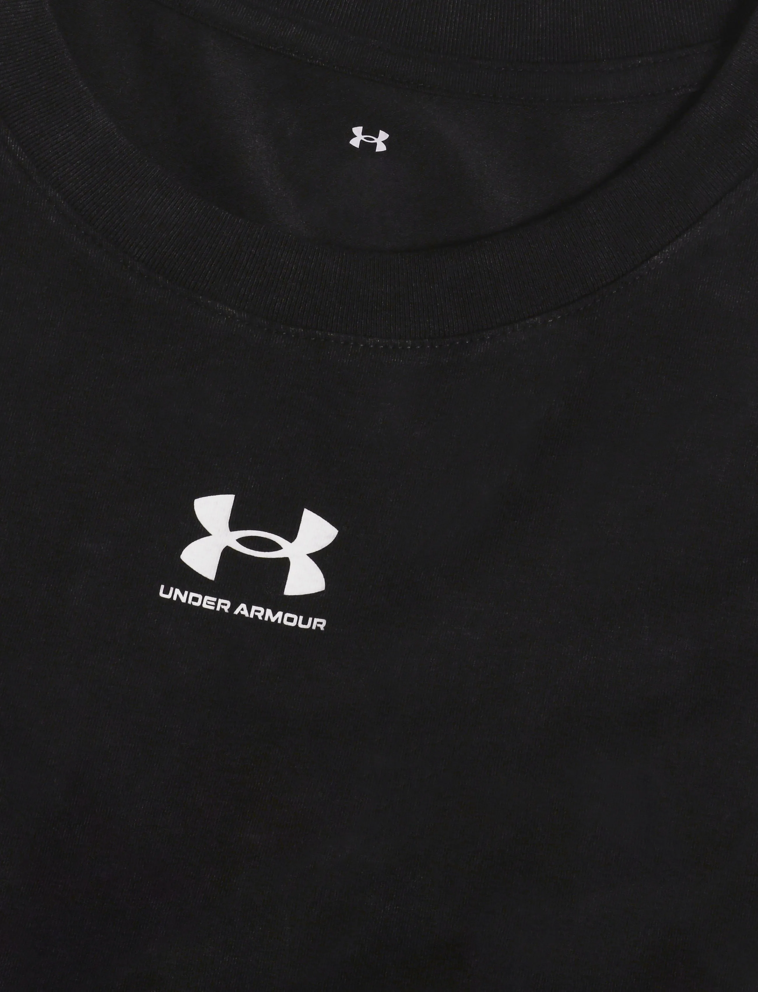 Under Armour - Rival Cotton Wash SS - black - 5