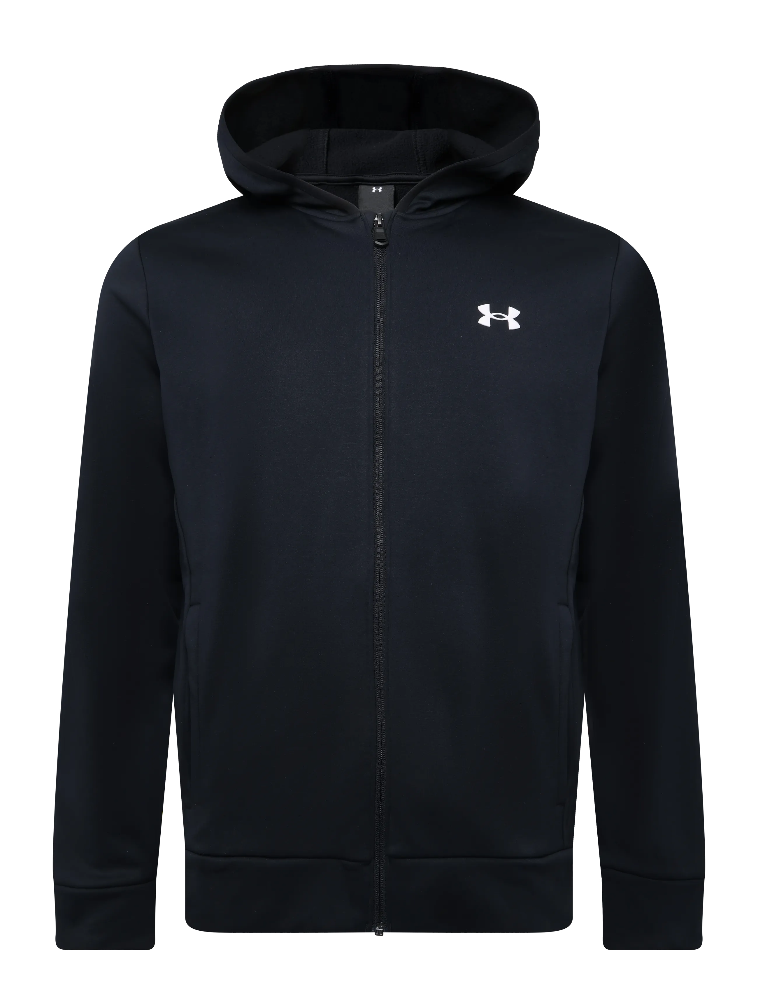 Under Armour UA Armour Fleece FZ Hoodie - Streetstyle - BLACK / black