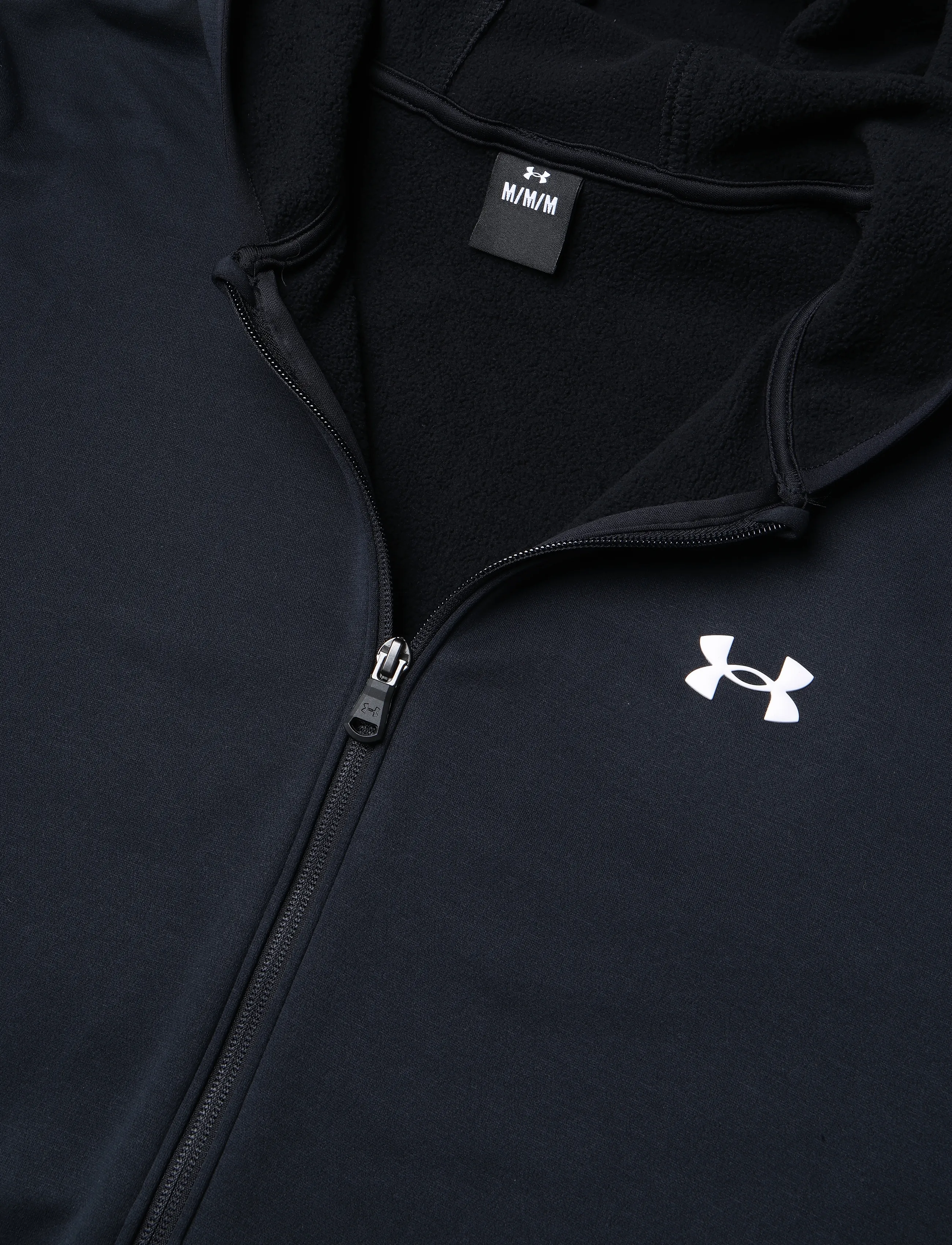 Under Armour - UA Armour Fleece FZ Hoodie - black - 5