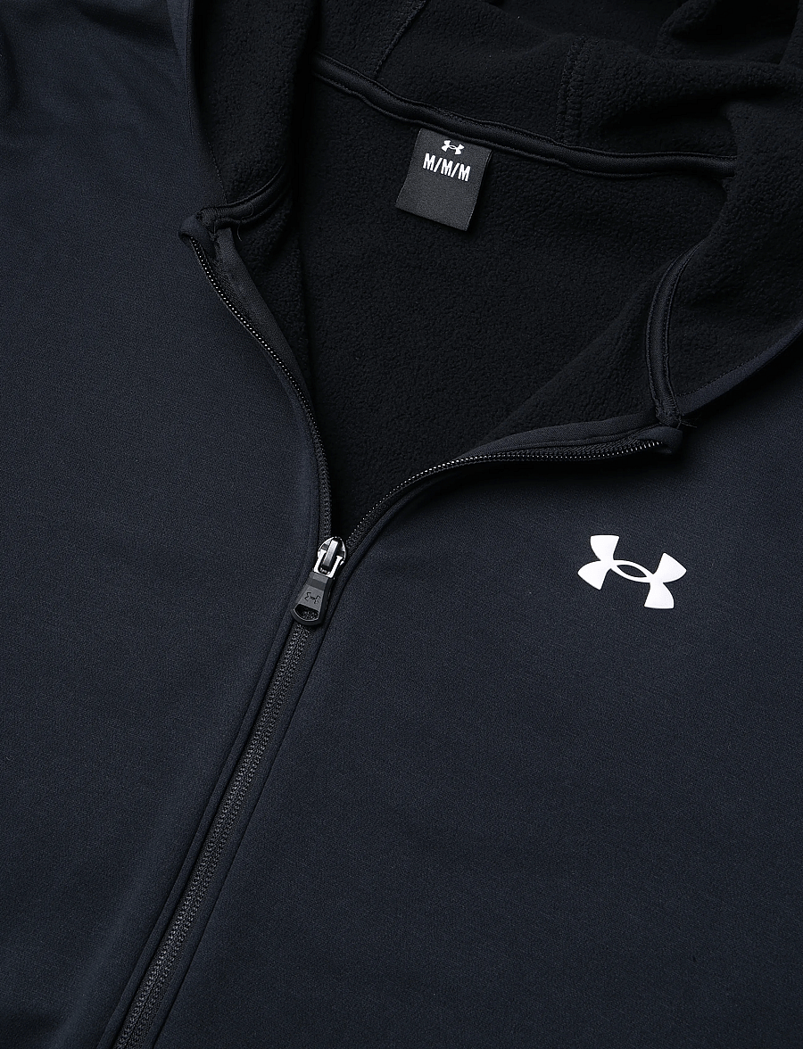 Under Armour - UA Armour Fleece FZ Hoodie - black - 5