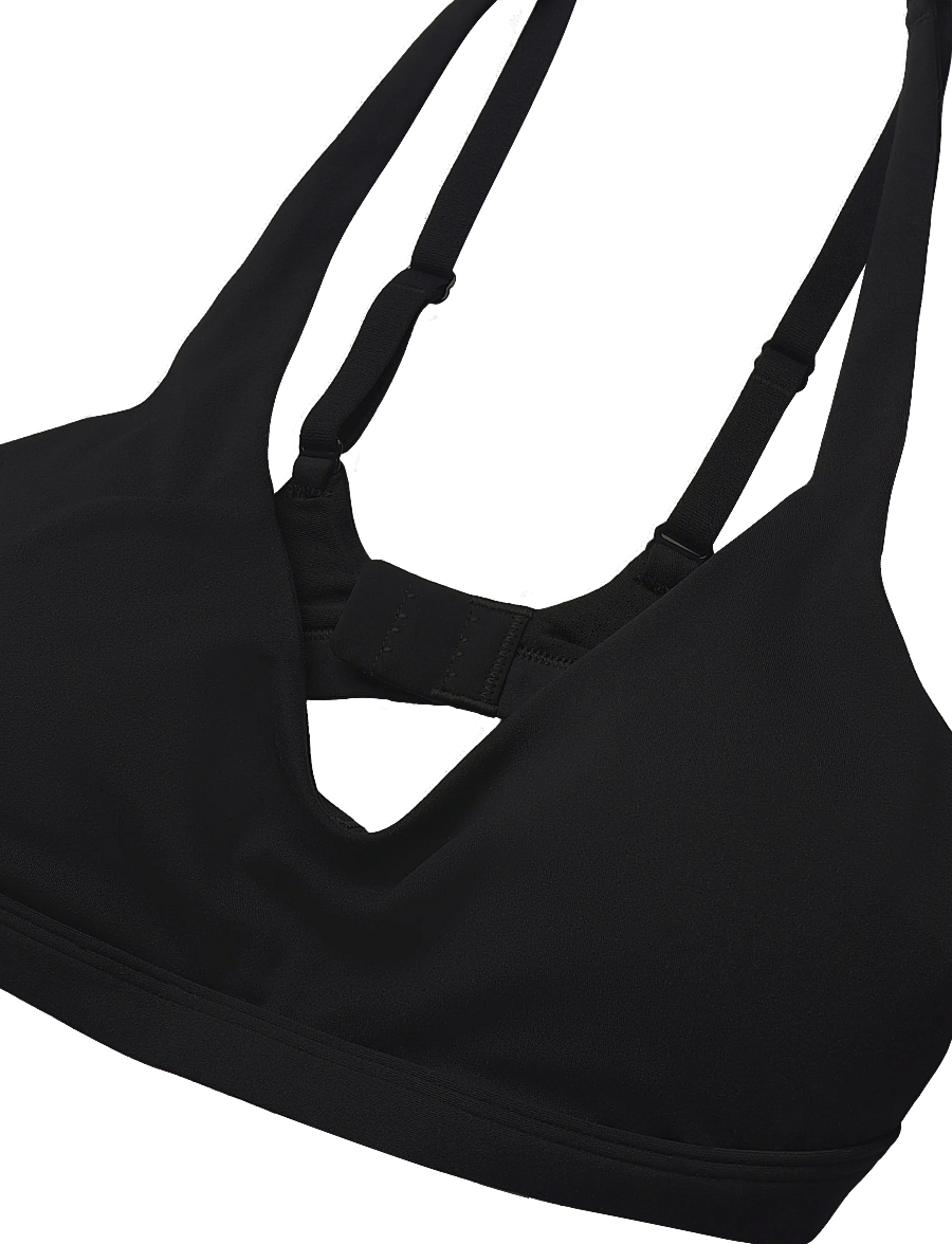 Under Armour - Effortless Low - sport bh:ar - ultimate black - 5