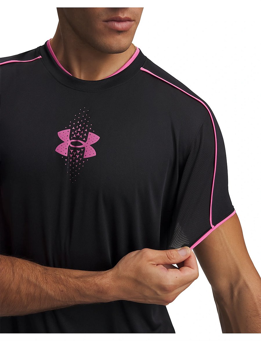 Under Armour - UA Challenger Novelty SS - fodboldtrøjer - black - 4