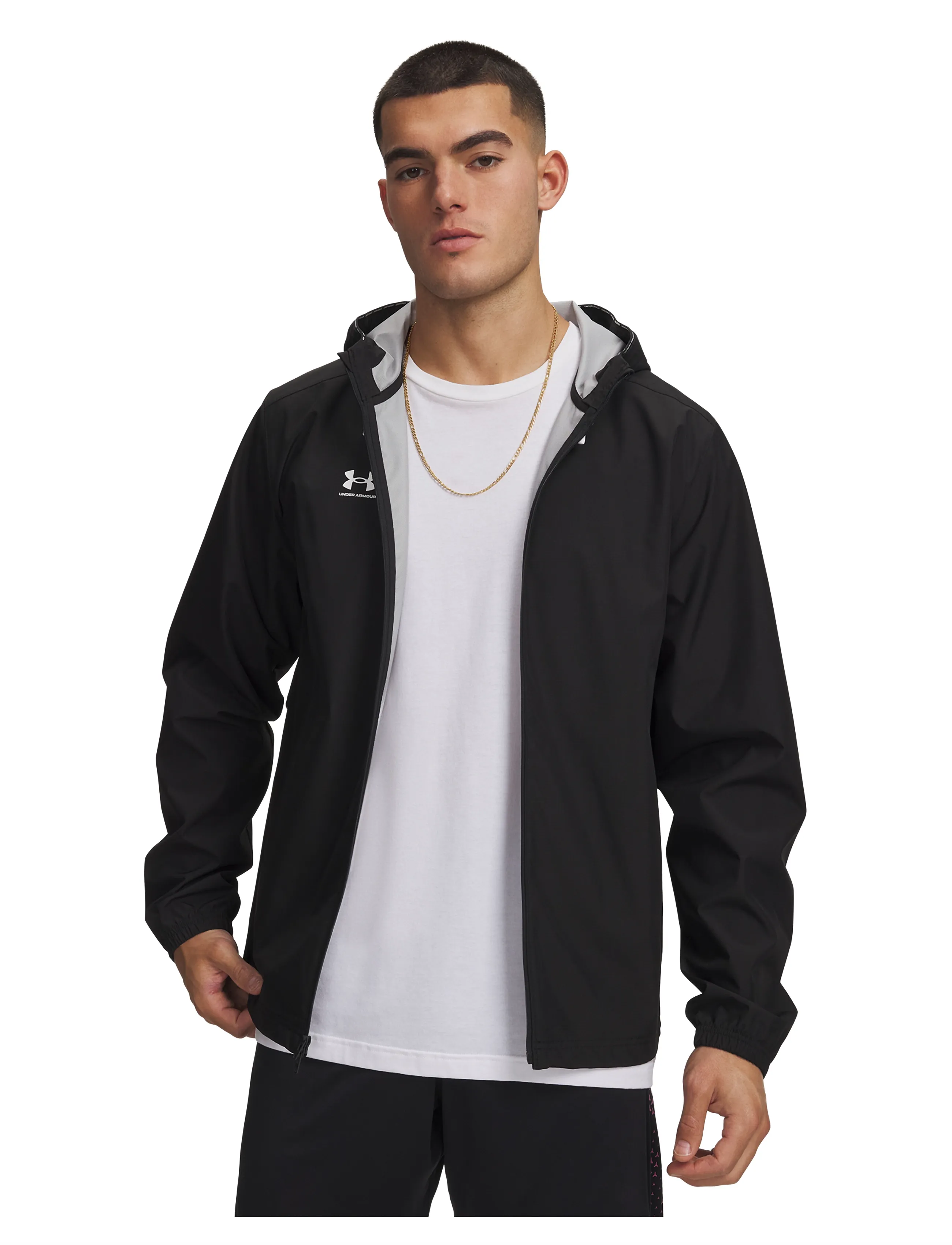 Under Armour - Ch. Pro Storm Hooded Shell - anorakker - black - 0