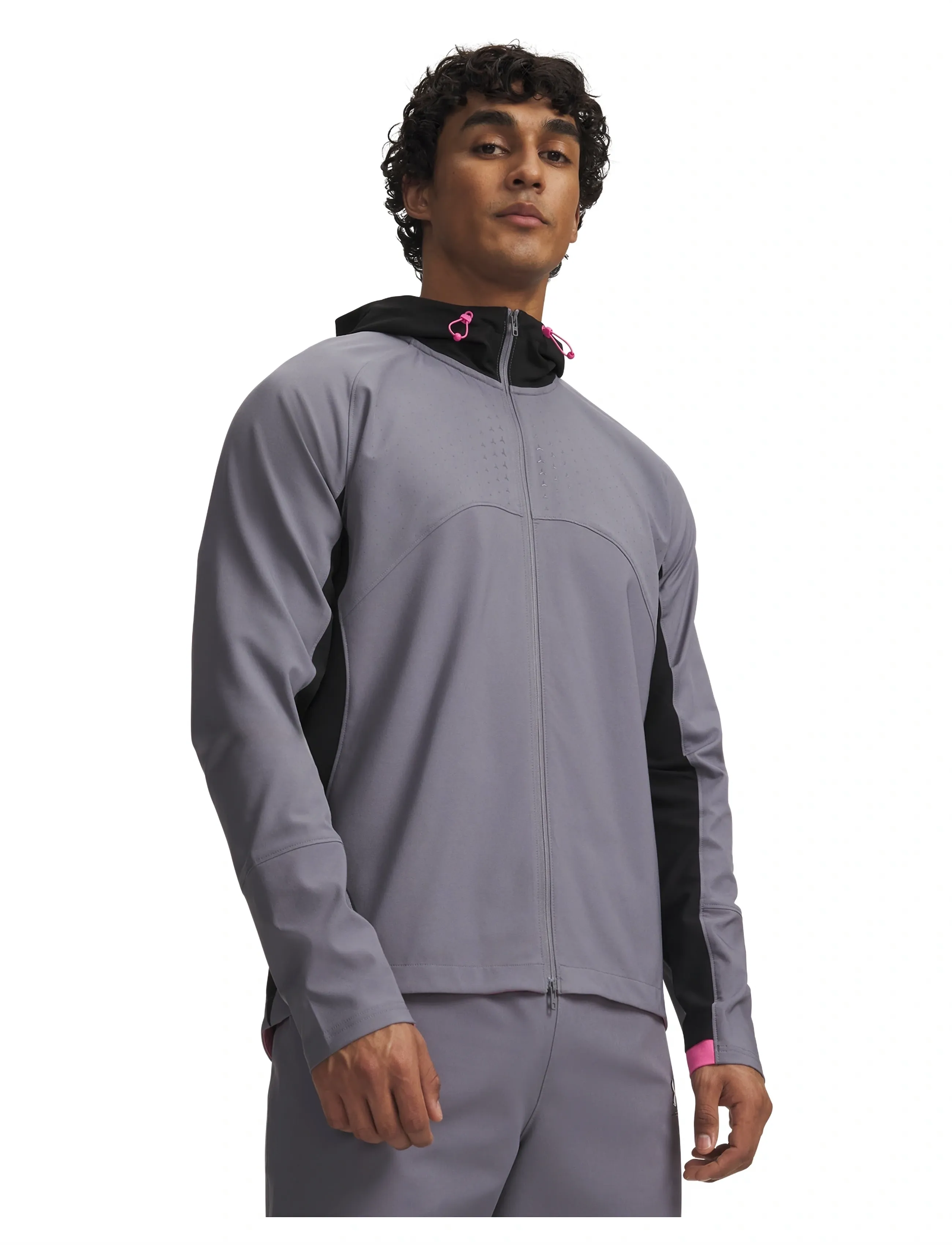 Under Armour Ua Ch. Elite Storm Jacket, L, Grey, Sport Jackets > Sport Training Jackets, Herre