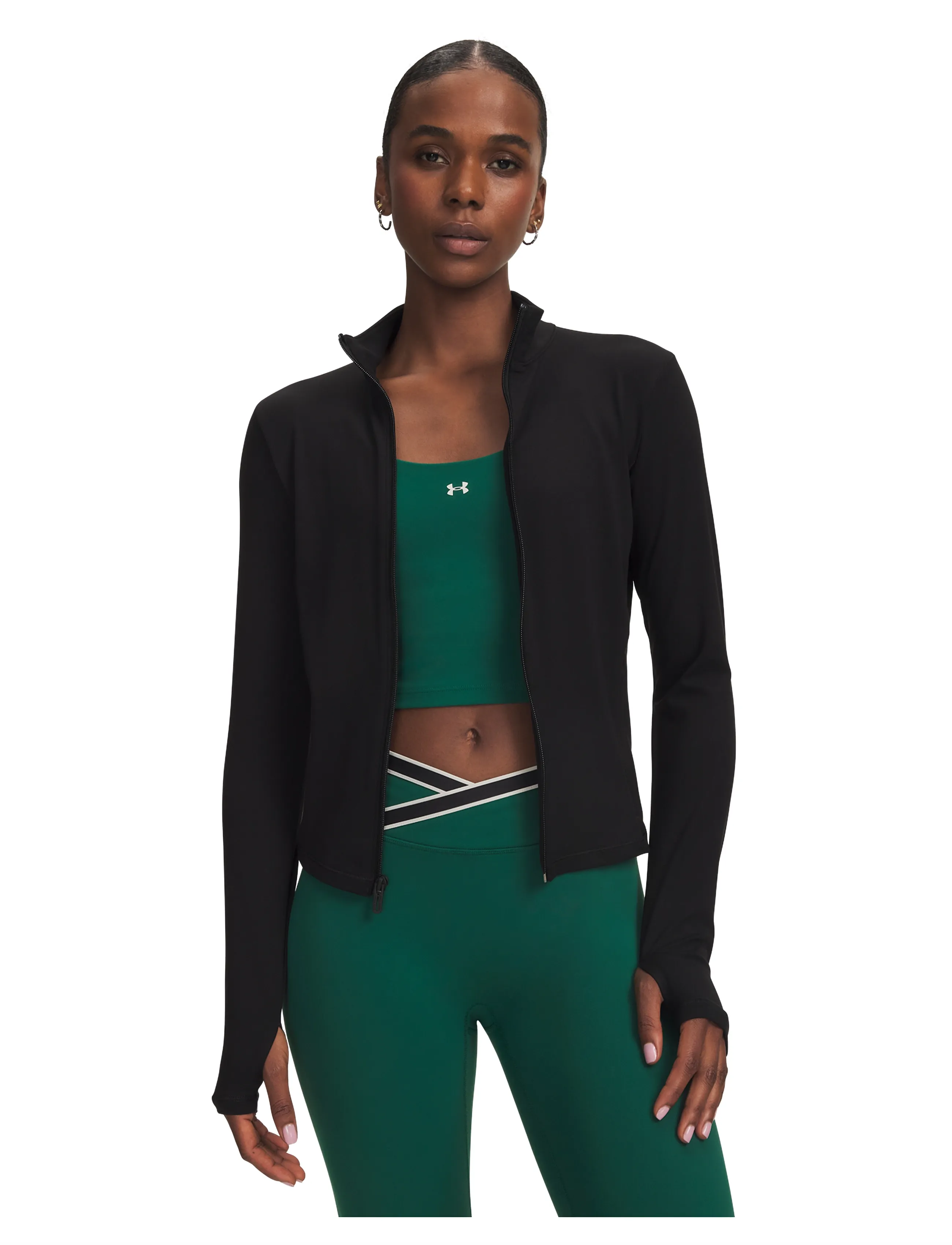 Under Armour - Meridian Full Zip - trainingsjacken - black - 0