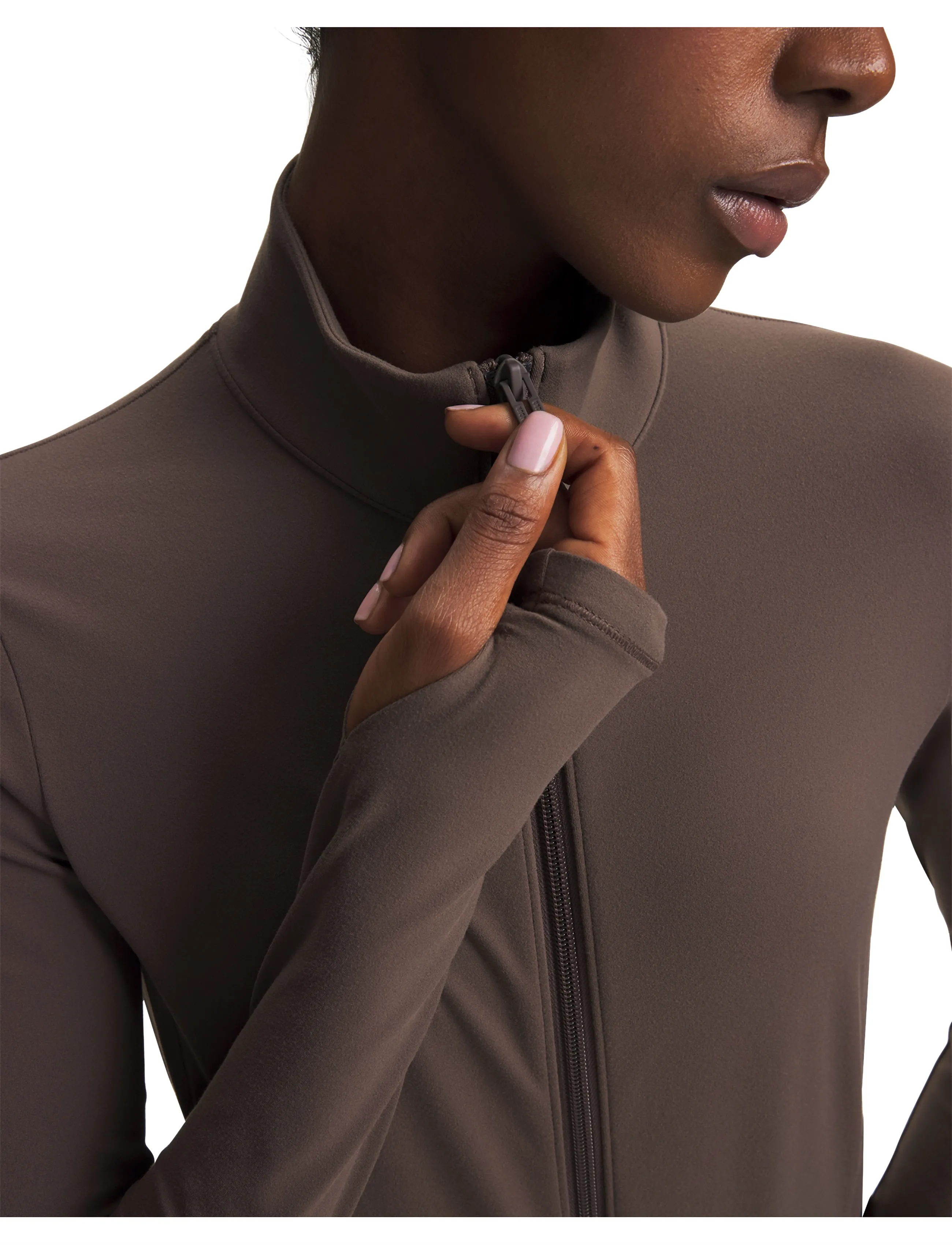 Under Armour - Meridian Full Zip - sportsjakker - peppercorn - 4