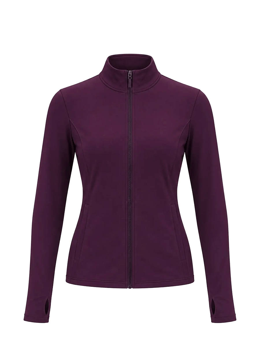 Under Armour - Meridian Full Zip - trainingsjacken - purple echo - 1