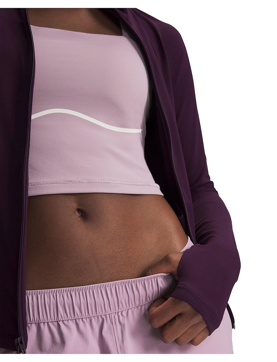 Under Armour - Meridian Full Zip - trainingsjacken - purple echo - 4