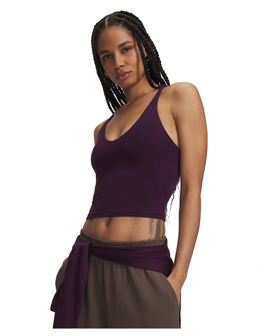 Under Armour - Meridian Support Tank - tank tops - purple echo - 0
