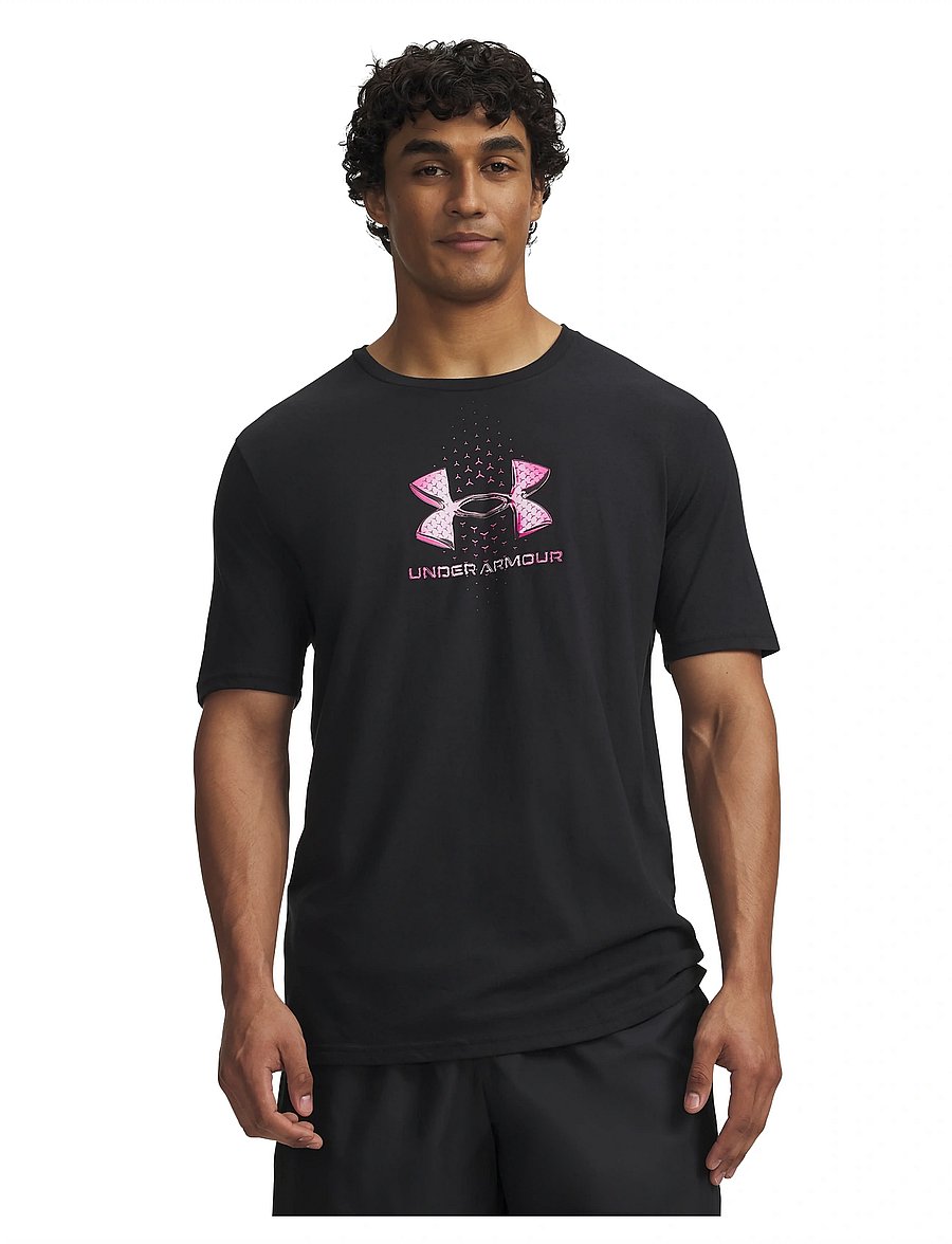 Under Armour - M's Challenger Graphic Tee - fodboldtrøjer - black - 0