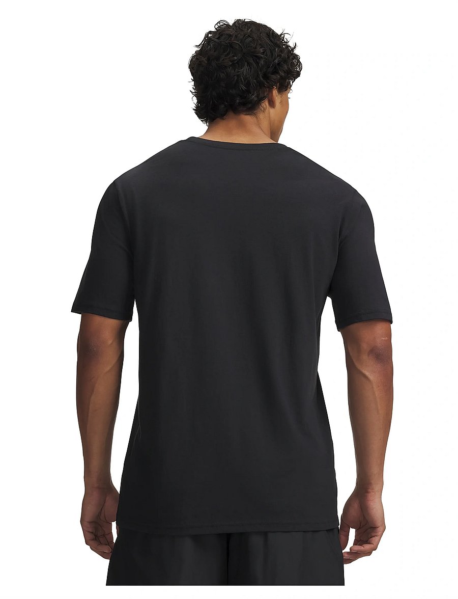Under Armour - M's Challenger Graphic Tee - fodboldtrøjer - black - 3