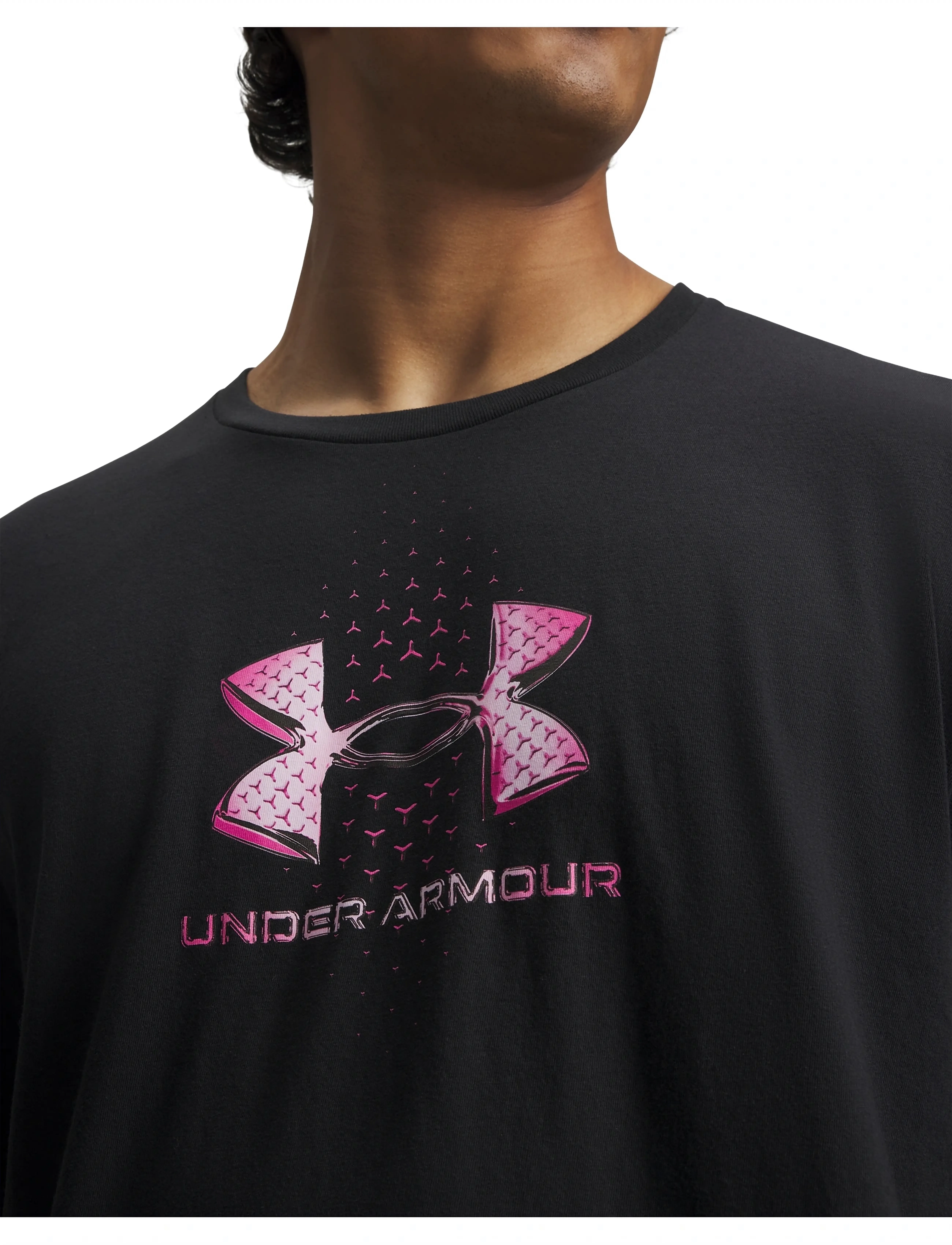 Under Armour - M's Challenger Graphic Tee - black - 4