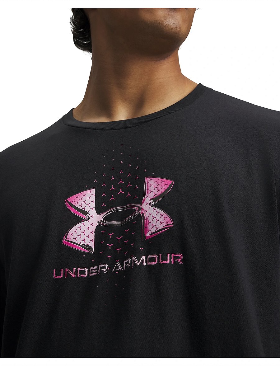 Under Armour - M's Challenger Graphic Tee - fodboldtrøjer - black - 4