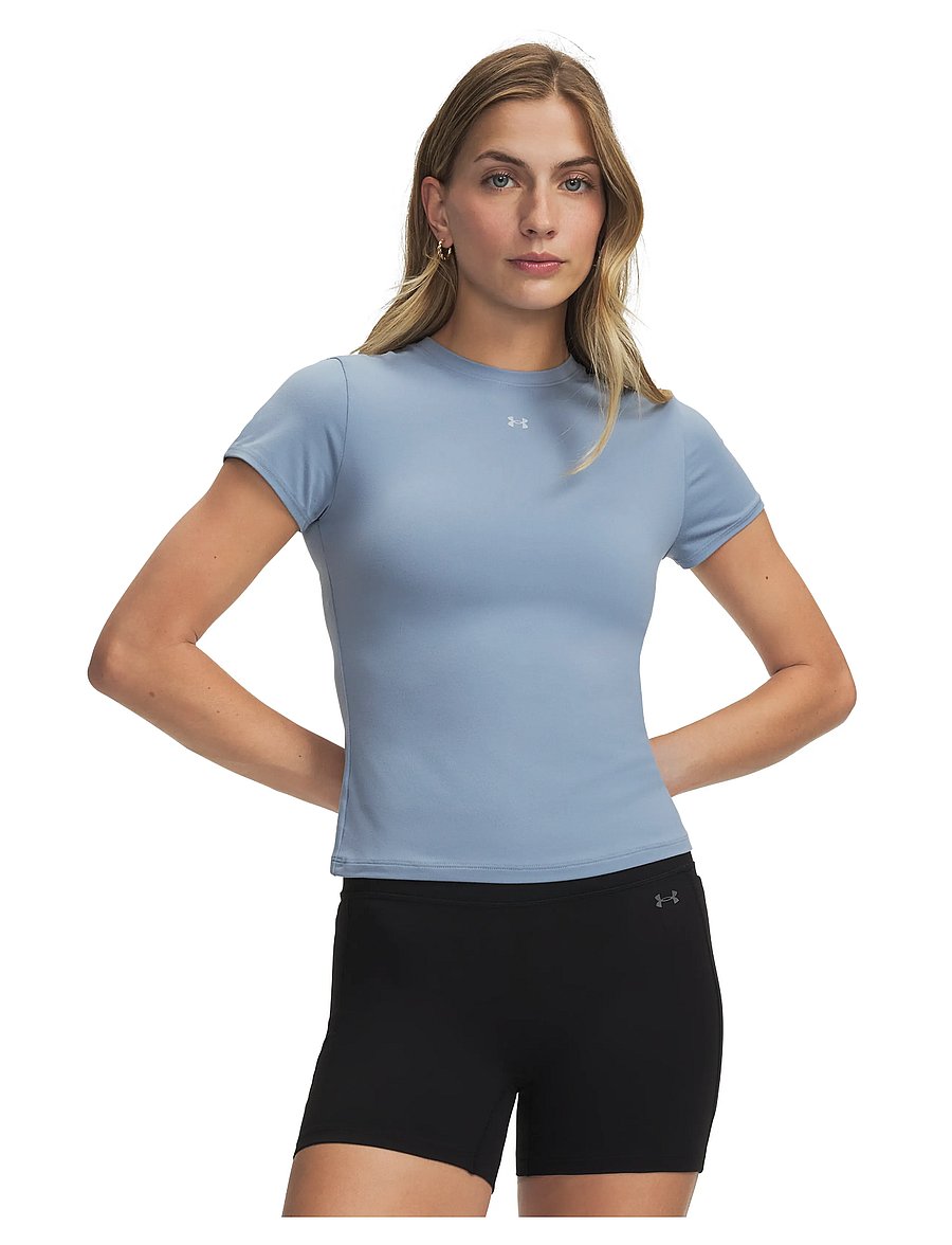 Under Armour - Motion Fitted SS - t-shirts - blue wind - 0