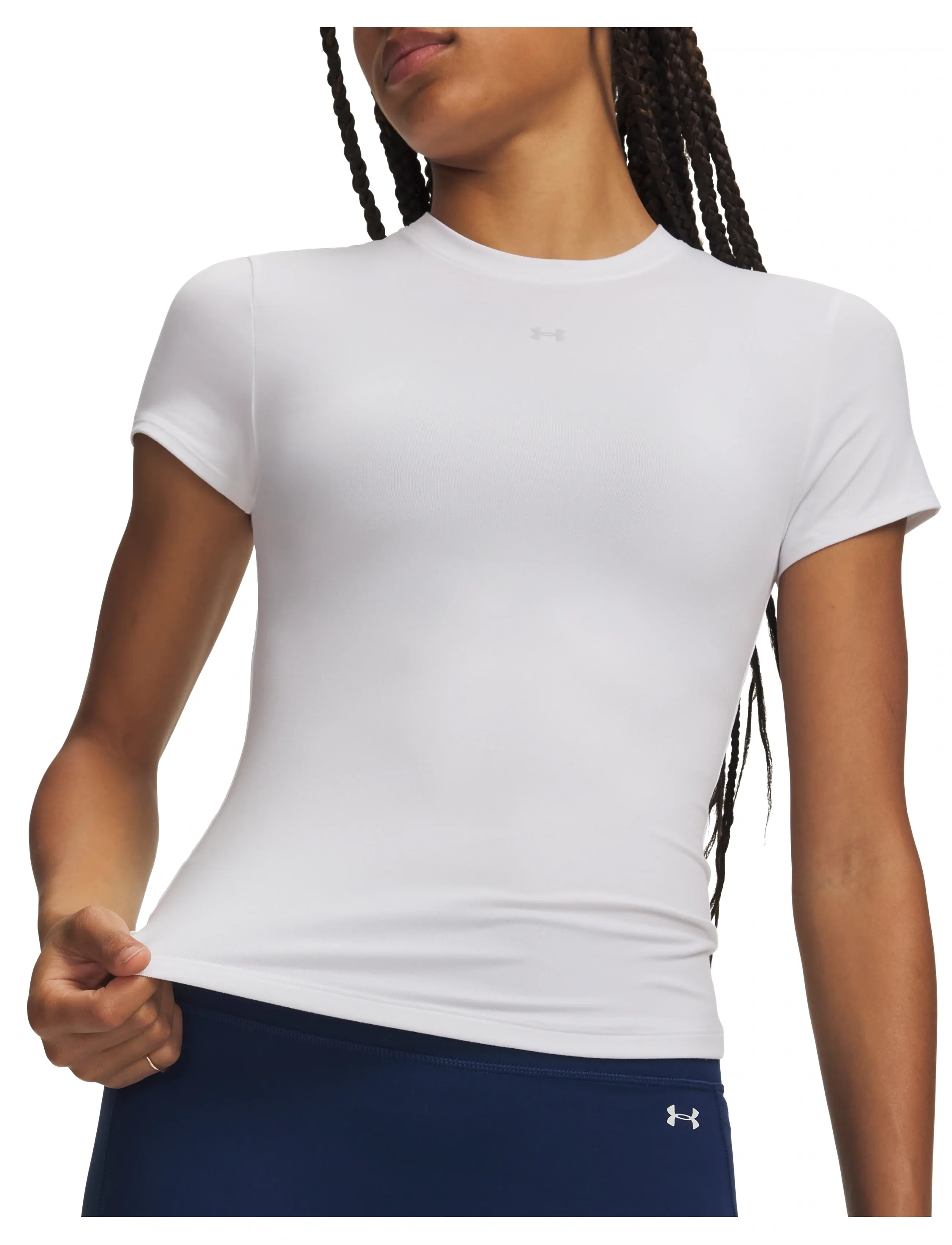 Under Armour - Motion Fitted SS - t-shirts - halo gray - 4