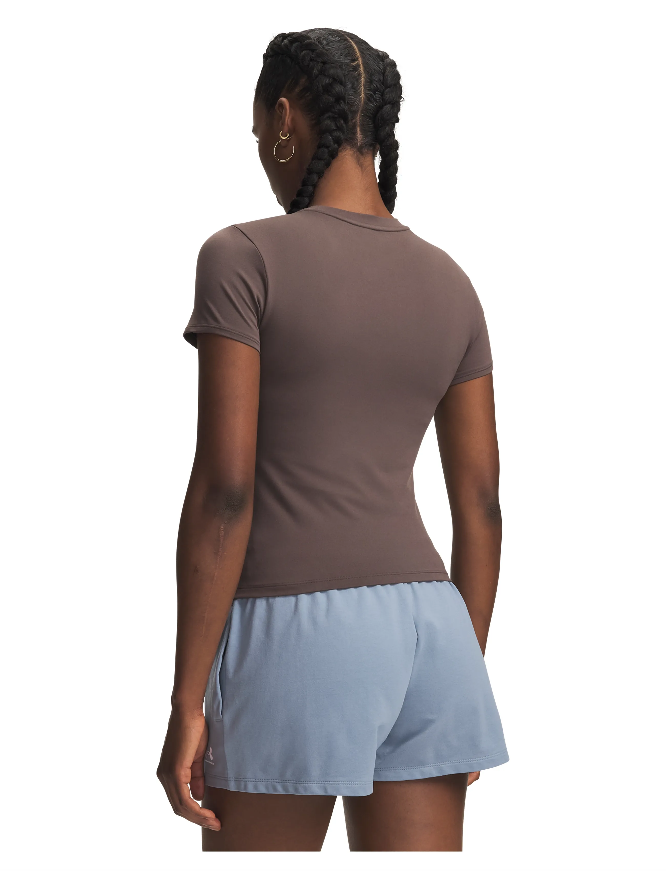 Under Armour - Motion Fitted SS - t-shirts - peppercorn - 3