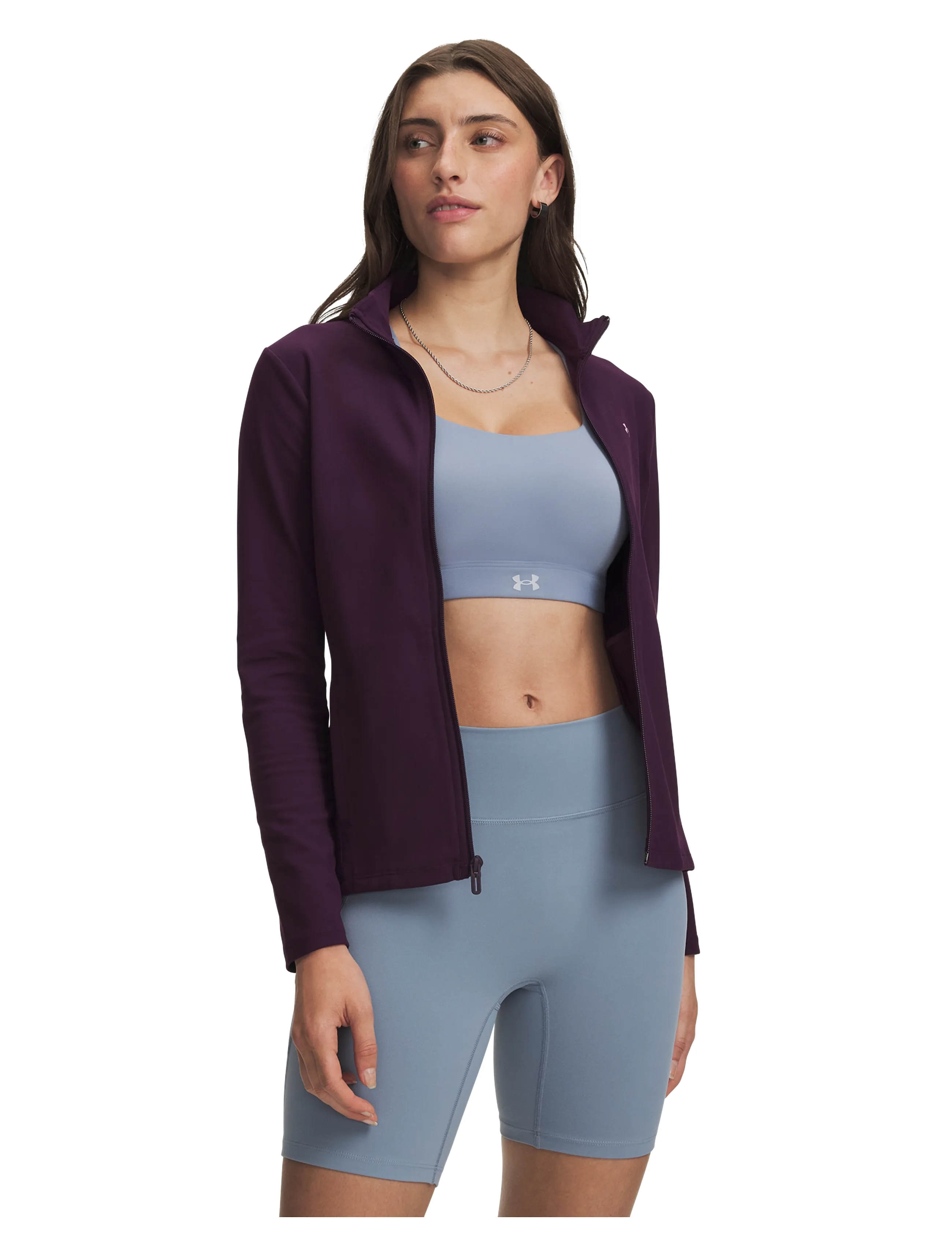Under Armour - Motion FZ - training jackets - purple echo - 0
