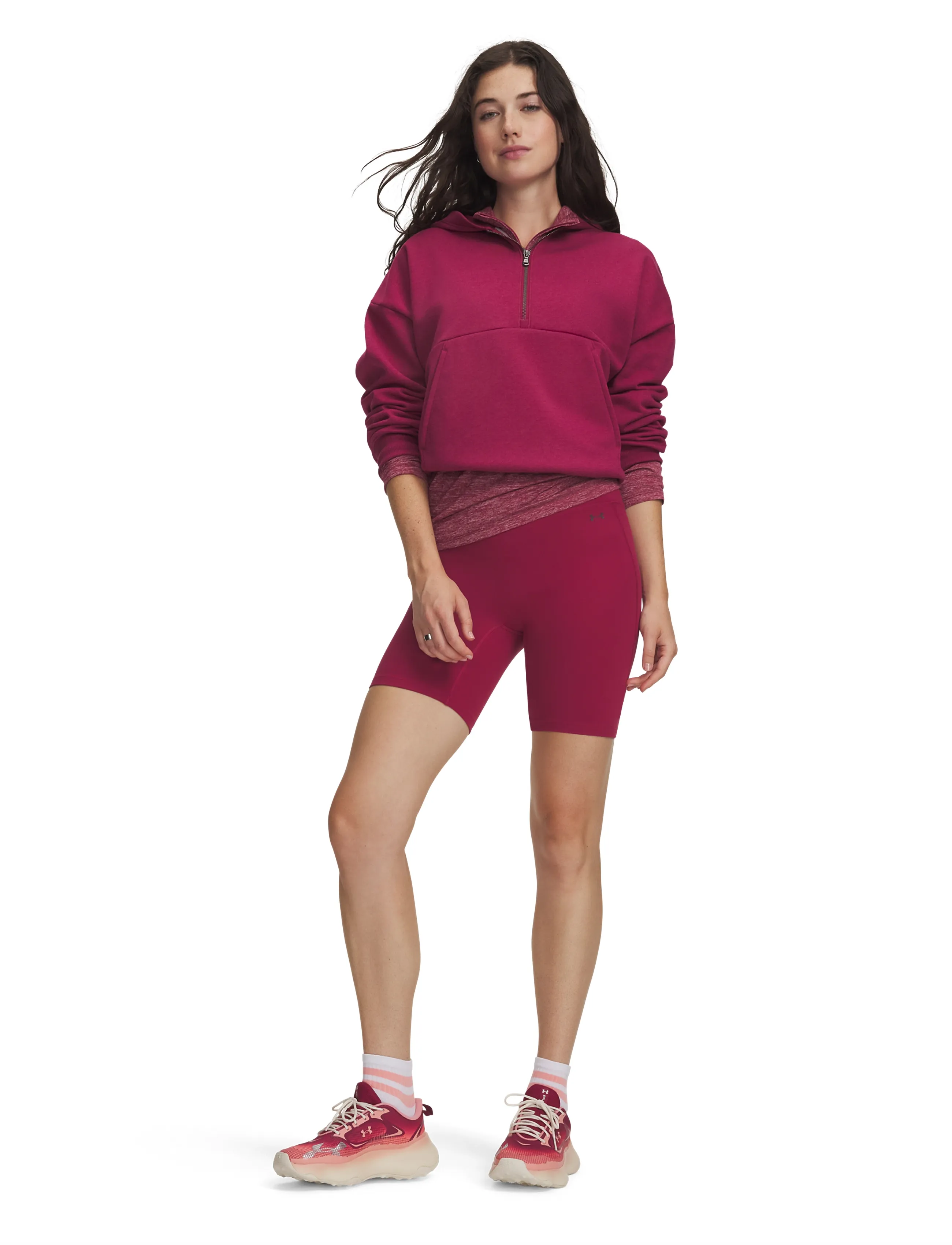 Under Armour - Motion Bike Short - training tights - claret - 4
