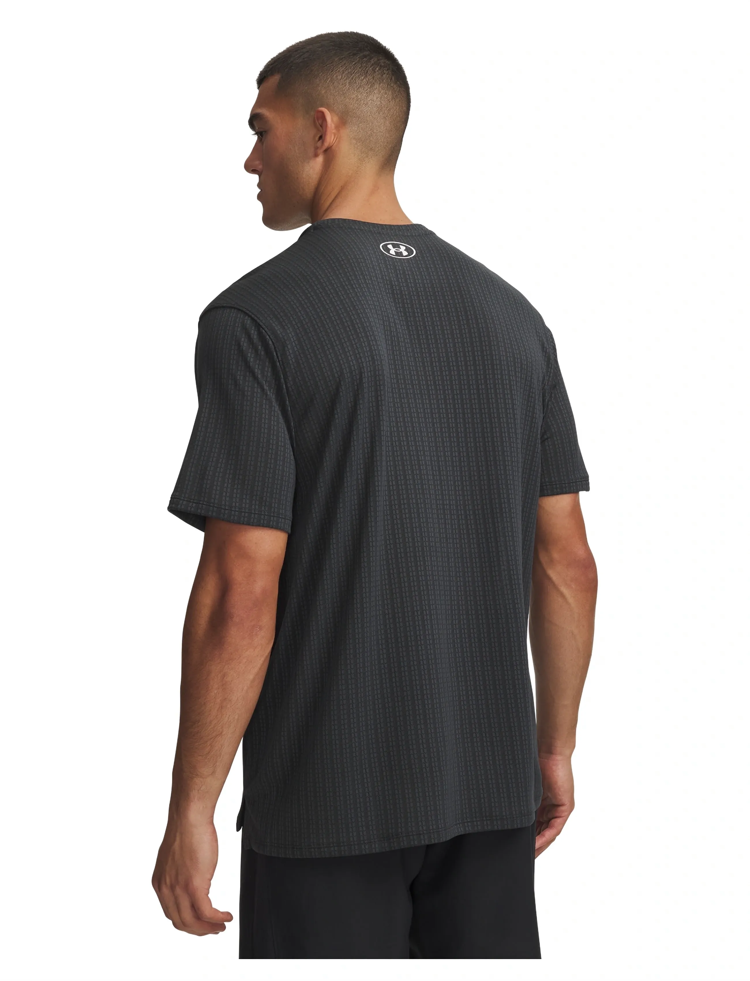 Under Armour - Tech Vent Jacquard NEW - t-shirts - ultimate black - 3