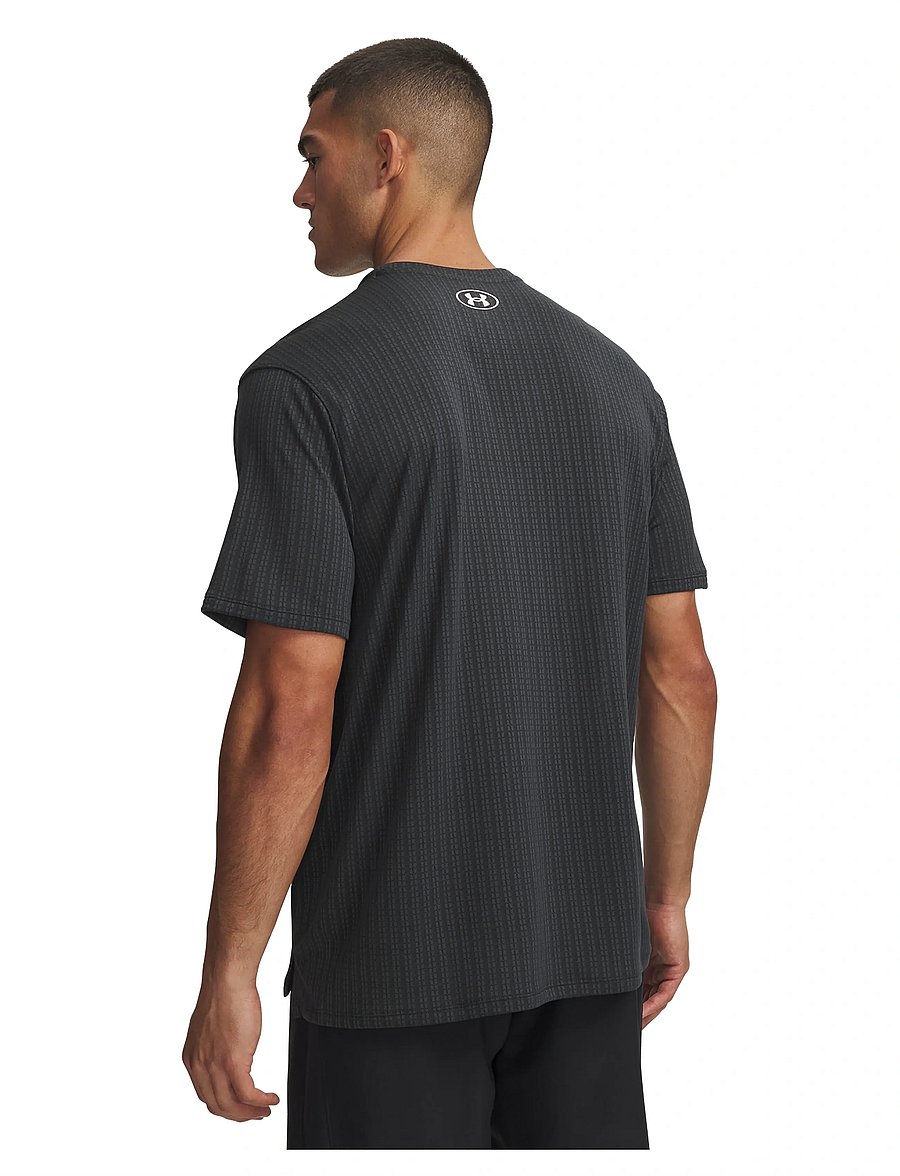 Under Armour - Tech Vent Jacquard NEW - t-shirts - ultimate black - 3