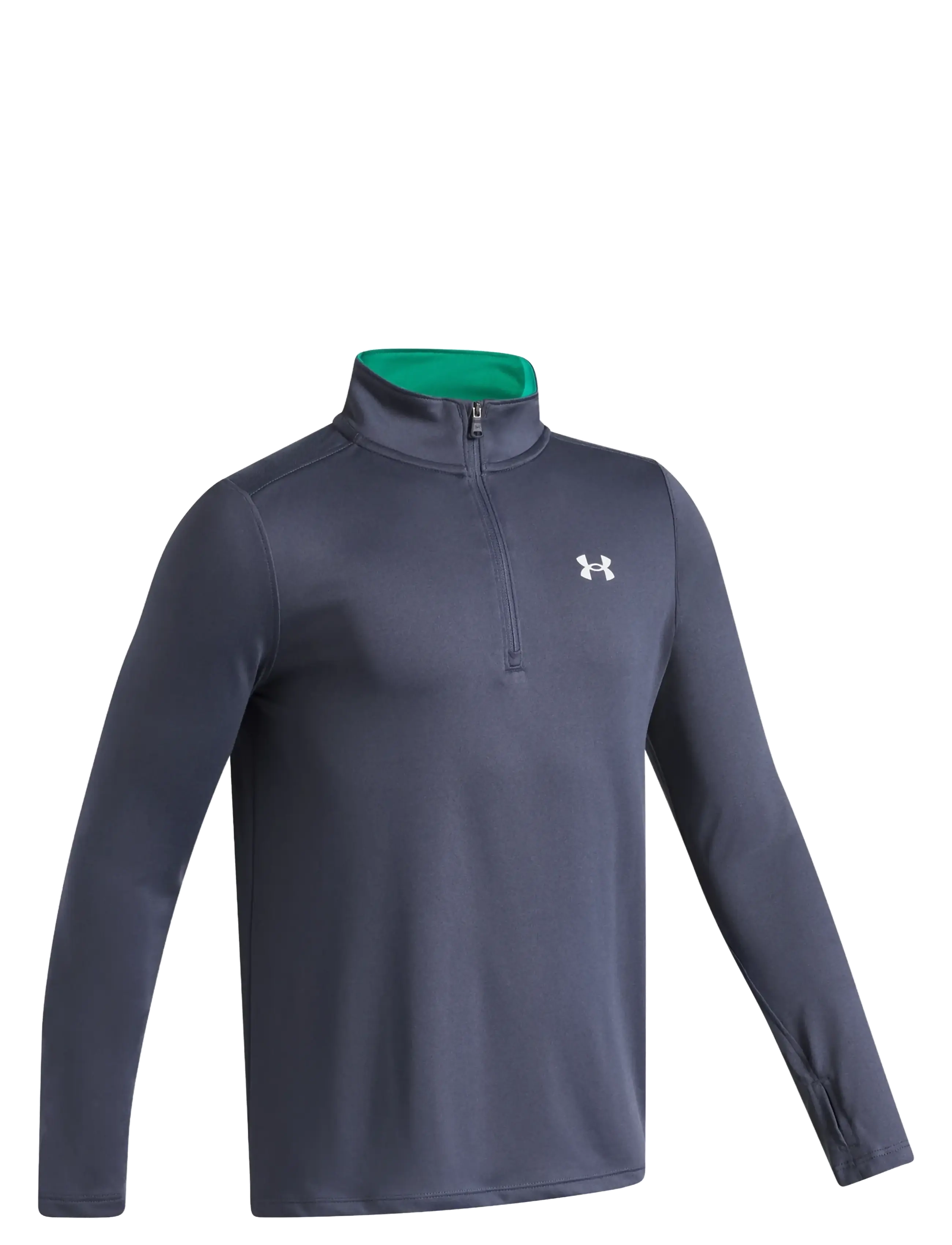 Under Armour - UA Tech Utility 1/4 Zip - pikkade varrukatega bodid - downpour gray - 2