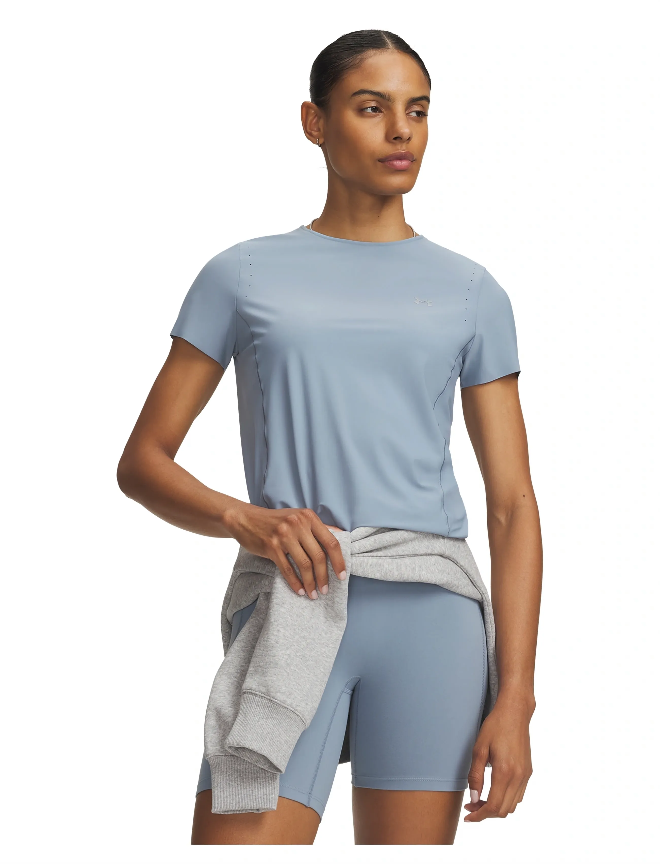 Under Armour Vanish Elite Short Sleeve - T-särgid ja topid - BLUE WIND / blue