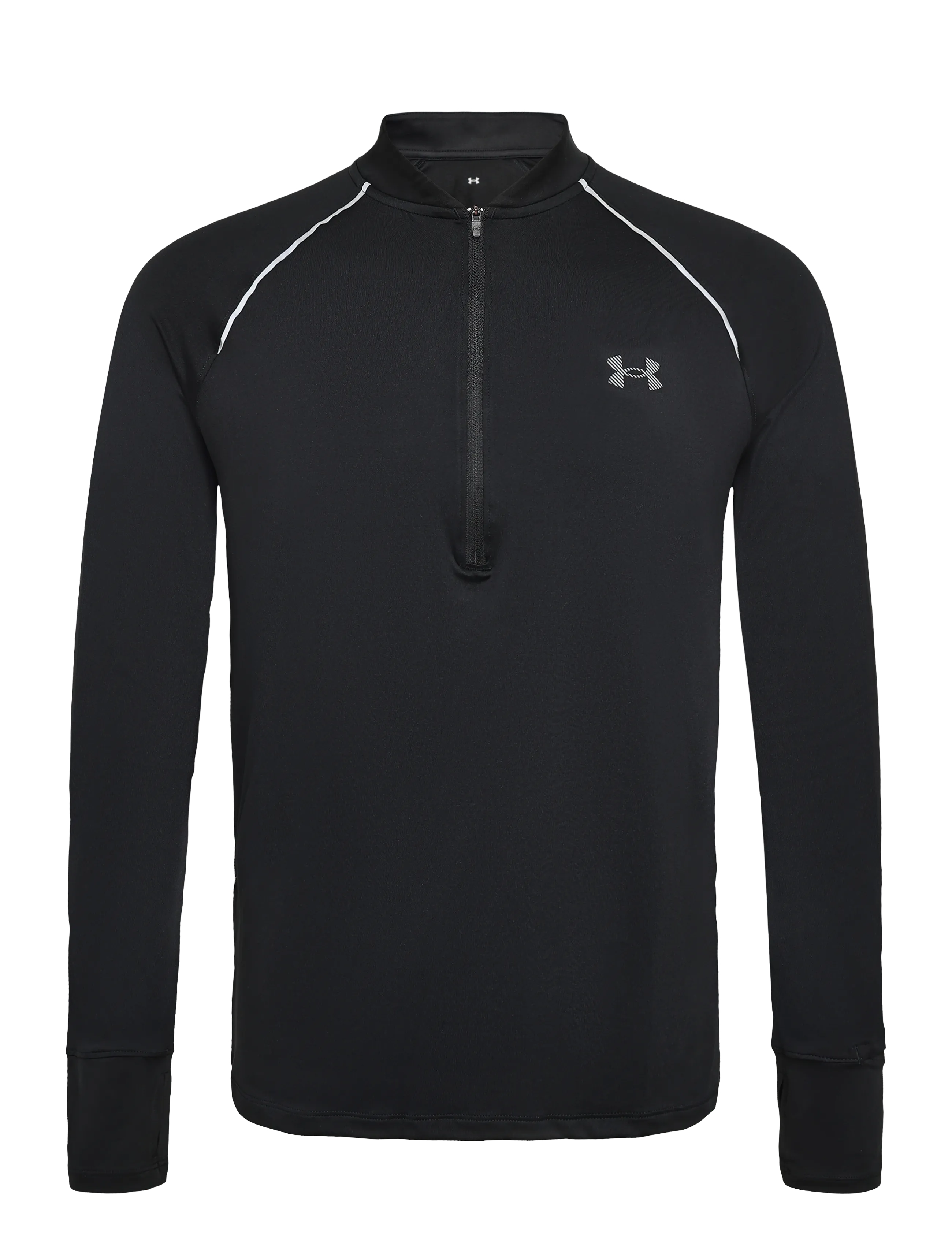 Under Armour UA Velociti Half Zip - Vis alt - BLACK / black