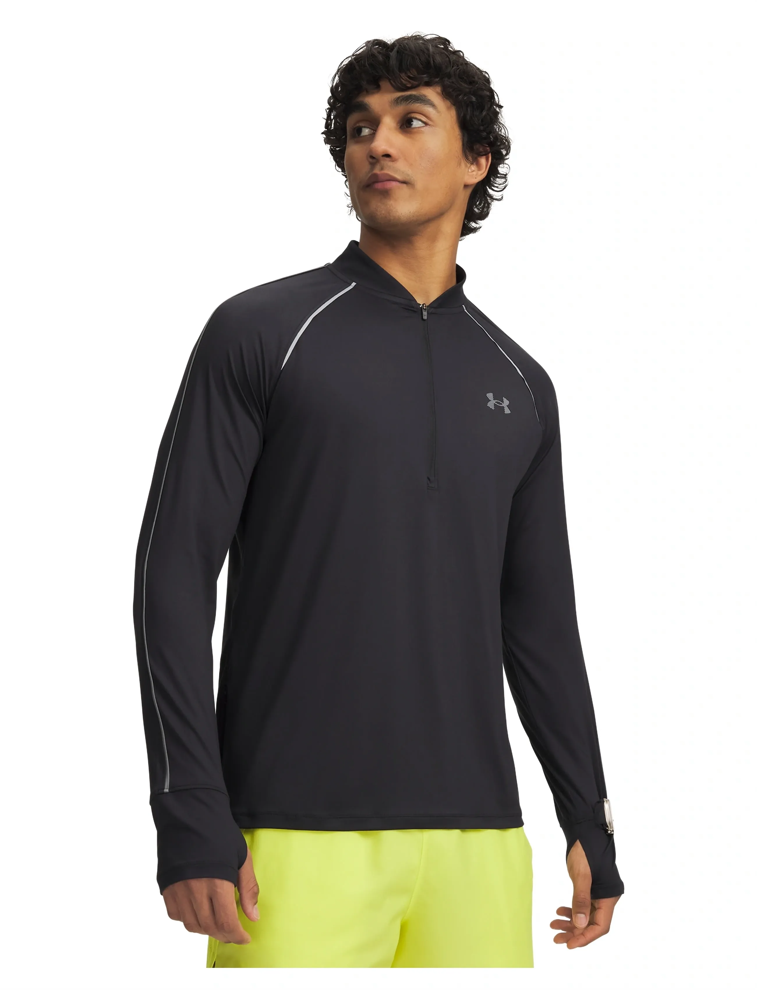 Under Armour Ua Velociti Half Zip, Halv-Lynlås Løbetop, Sort, Str: L