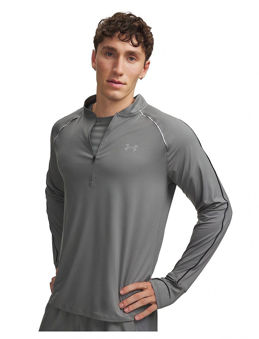 Under Armour - UA Velociti Half Zip - overdele - clay green - 0