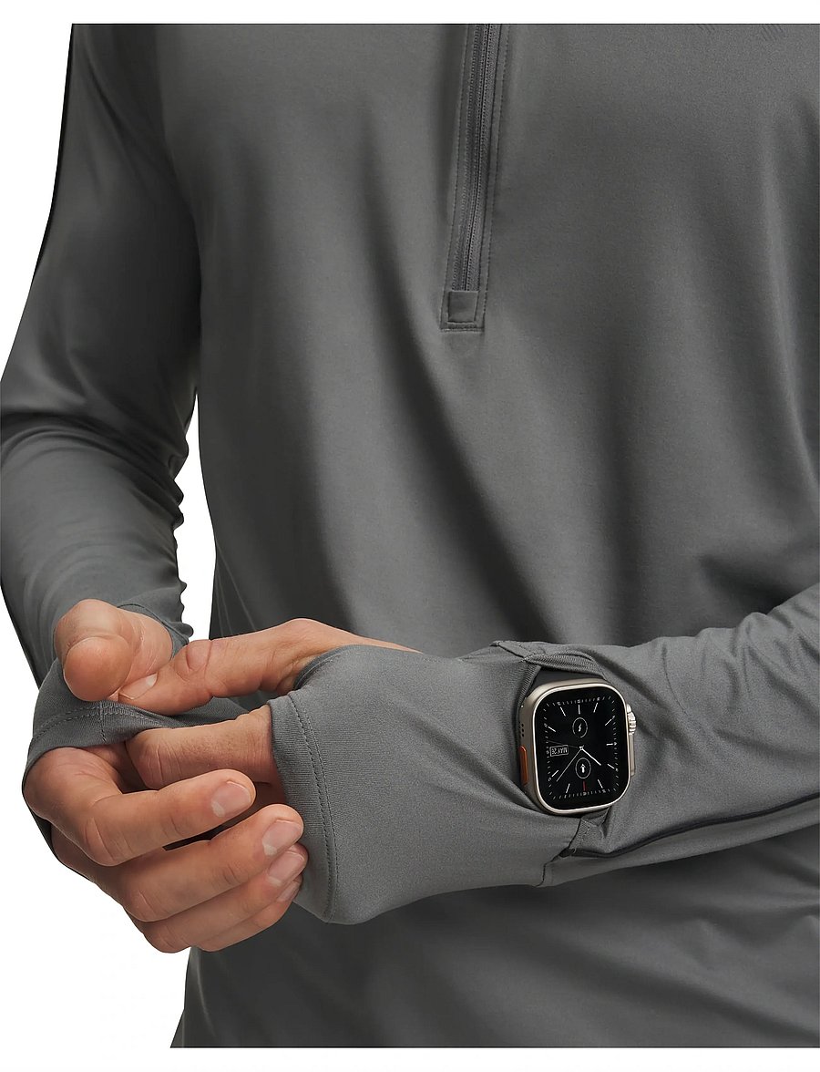 Under Armour - UA Velociti Half Zip - overdele - clay green - 4