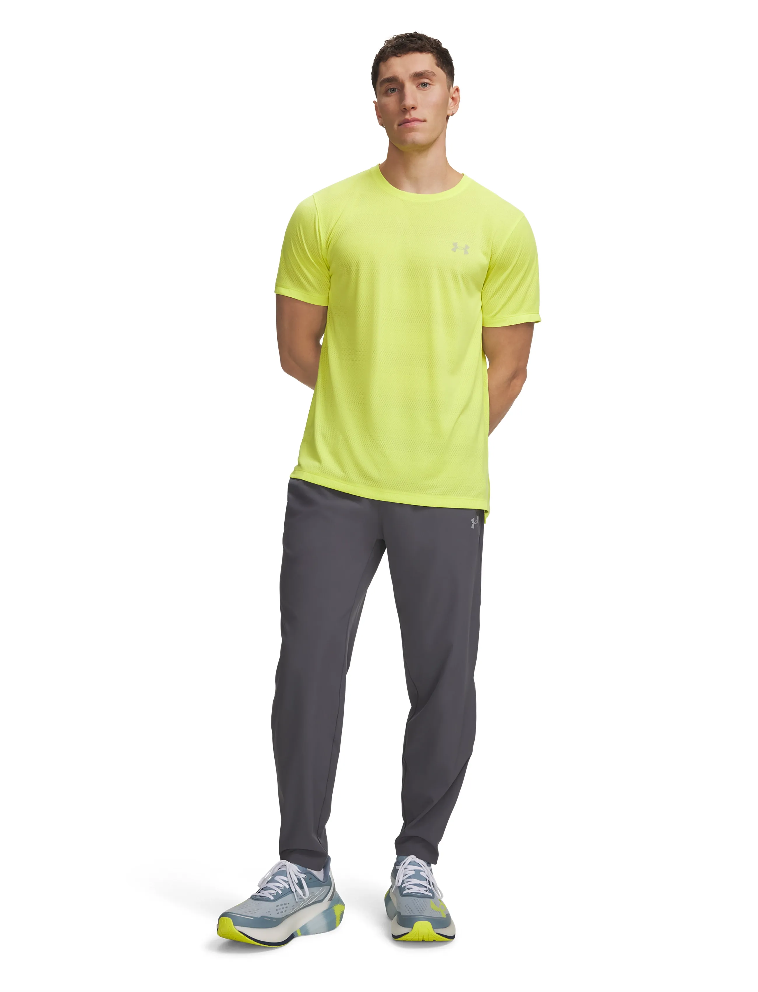 Under Armour - UA Velociti Track Pant - sports pants - castlerock - 4