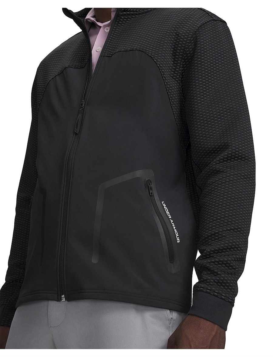 Under Armour - UA Drive Pro Hybrid FZ - golfjakker - black - 4