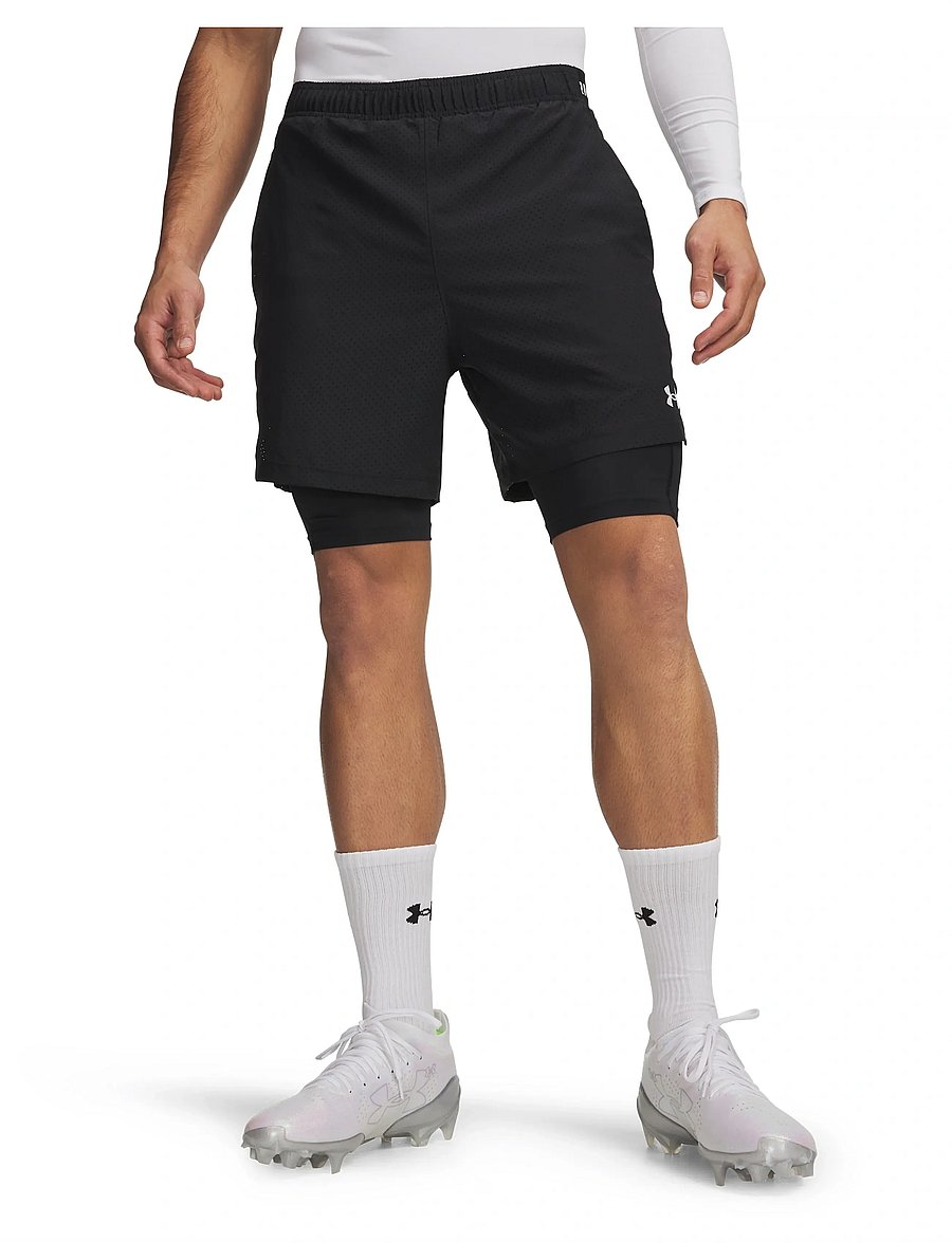 Under Armour - UA Vanish Wven Short 2.0 2n1 - lühikesed treeningpüksid - black - 0