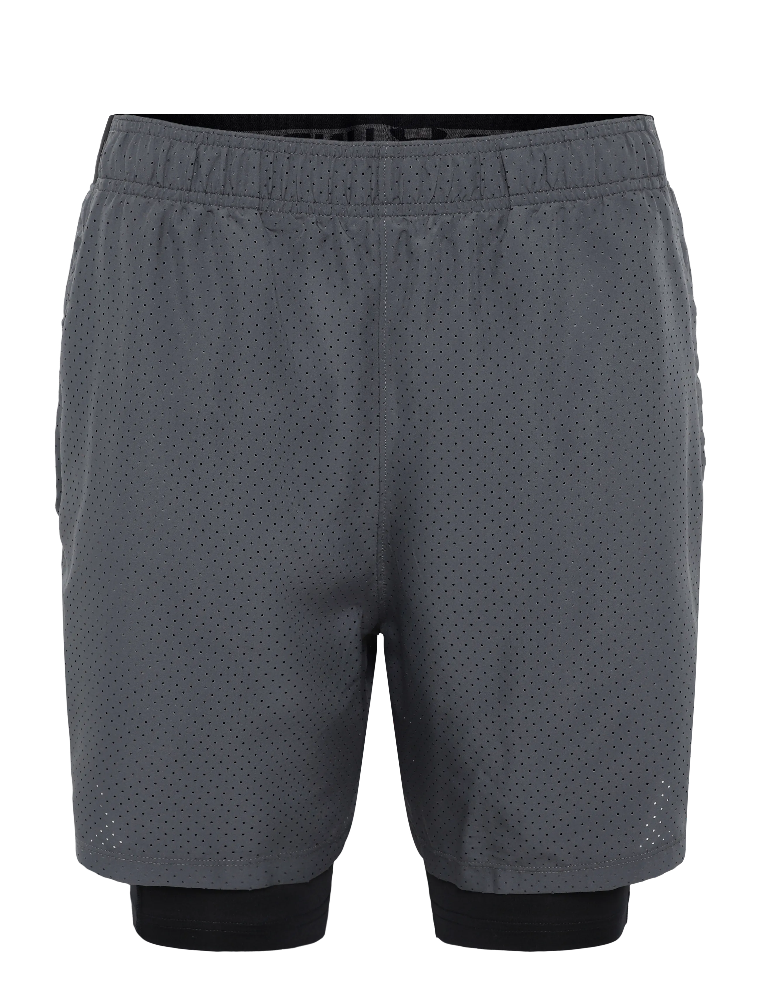 Under Armour UA Vanish Wven Short 2.0 2n1 - Nyheter - CASTLEROCK / grey