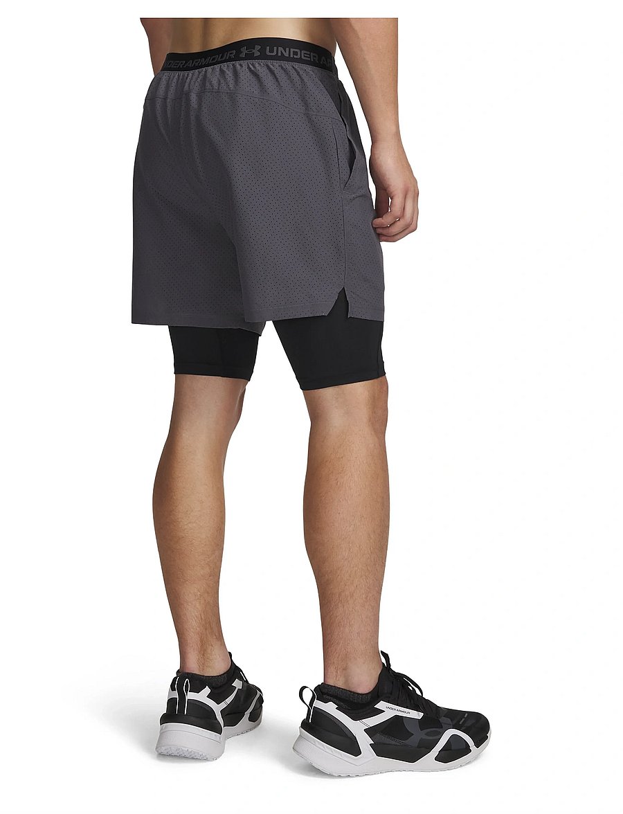 Under Armour - UA Vanish Wven Short 2.0 2n1 - träningsshorts - castlerock - 3
