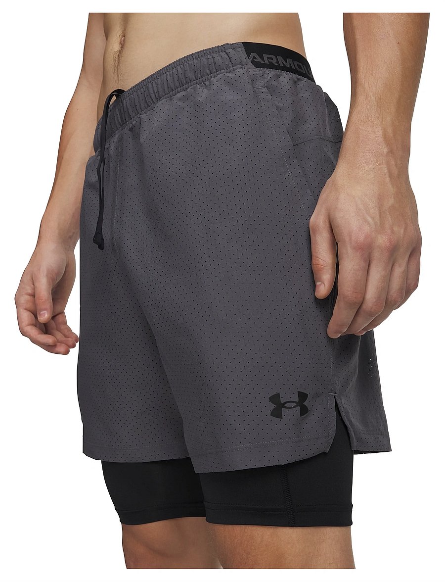 Under Armour - UA Vanish Wven Short 2.0 2n1 - träningsshorts - castlerock - 5