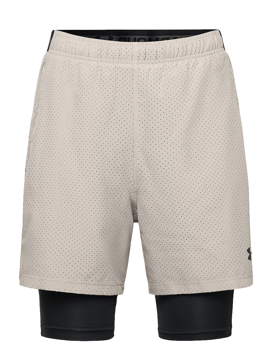 Under Armour - UA Vanish Wven Short 2.0 2n1 - trainingsshorts - timberwolf taupe - 1