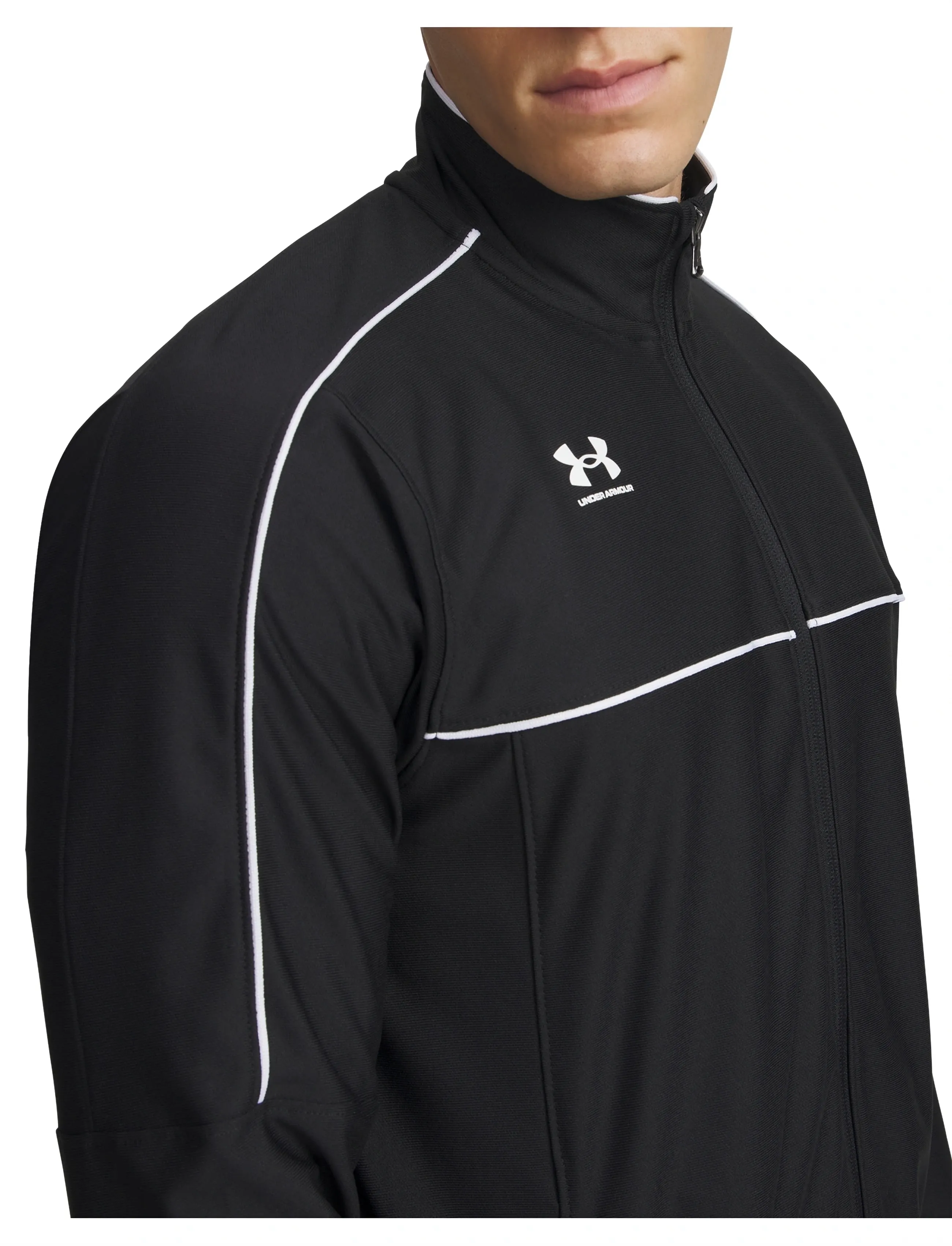Under Armour - M Challenger Track Jacket - sportjackor - black - 4