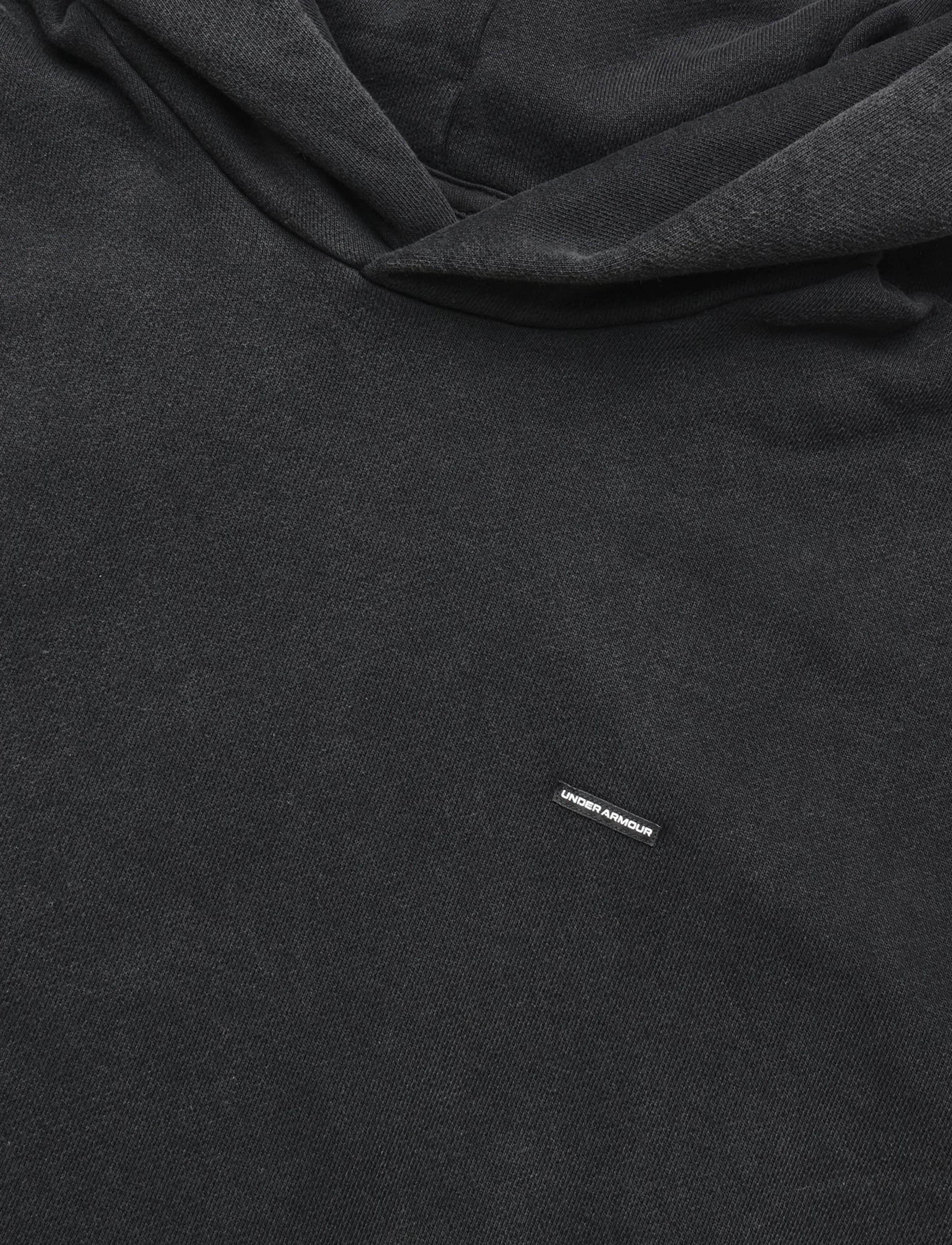 Under Armour - UA Icon HW Flc Washed Hoodie - ultimate black - 5