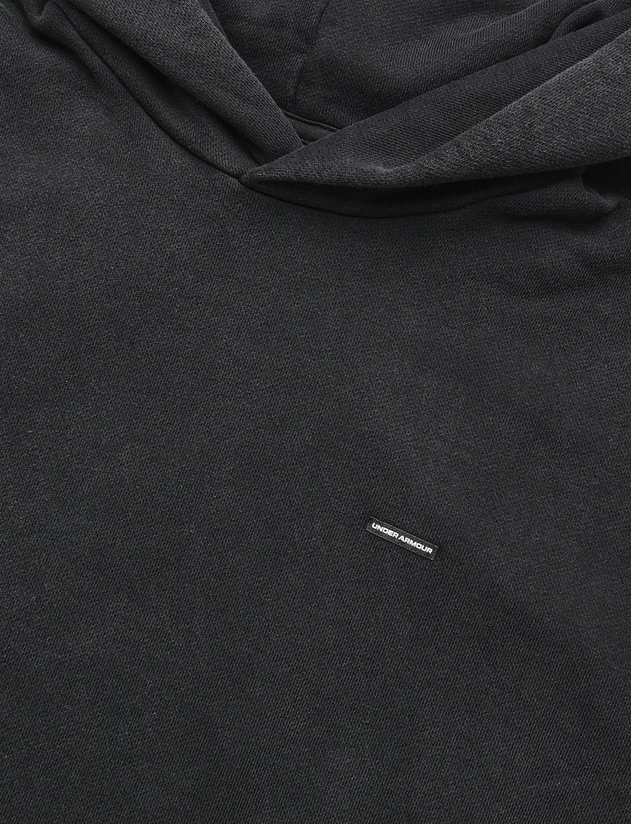 Under Armour - UA Icon HW Flc Washed Hoodie - overdele - ultimate black - 5