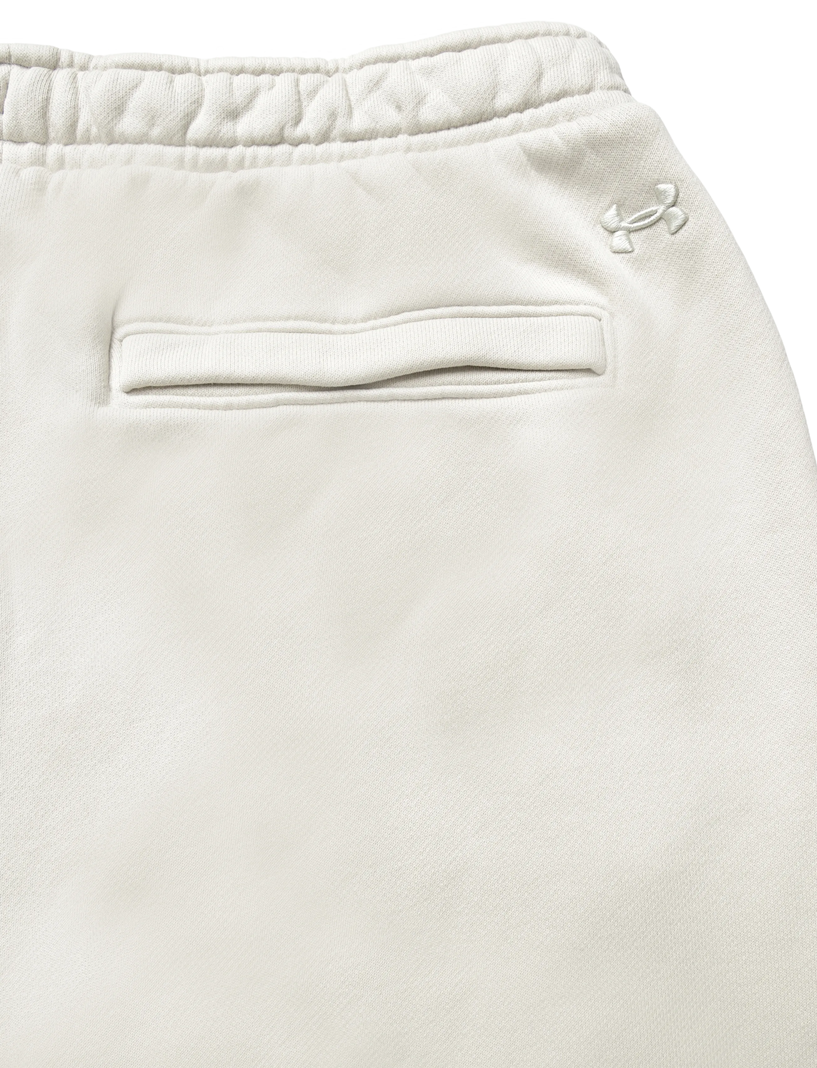 Under Armour - UA Icon HW Flc Washed Pants - bukser - summit white - 5