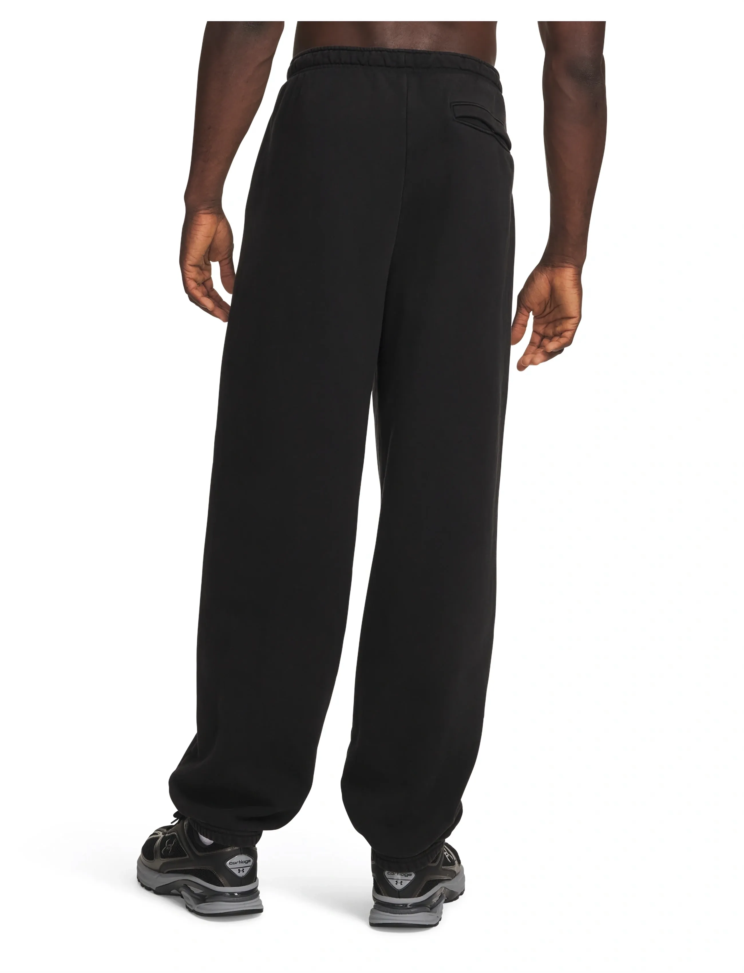 Under Armour - UA Icon HW Flc Washed Pants - ultimate black - 3