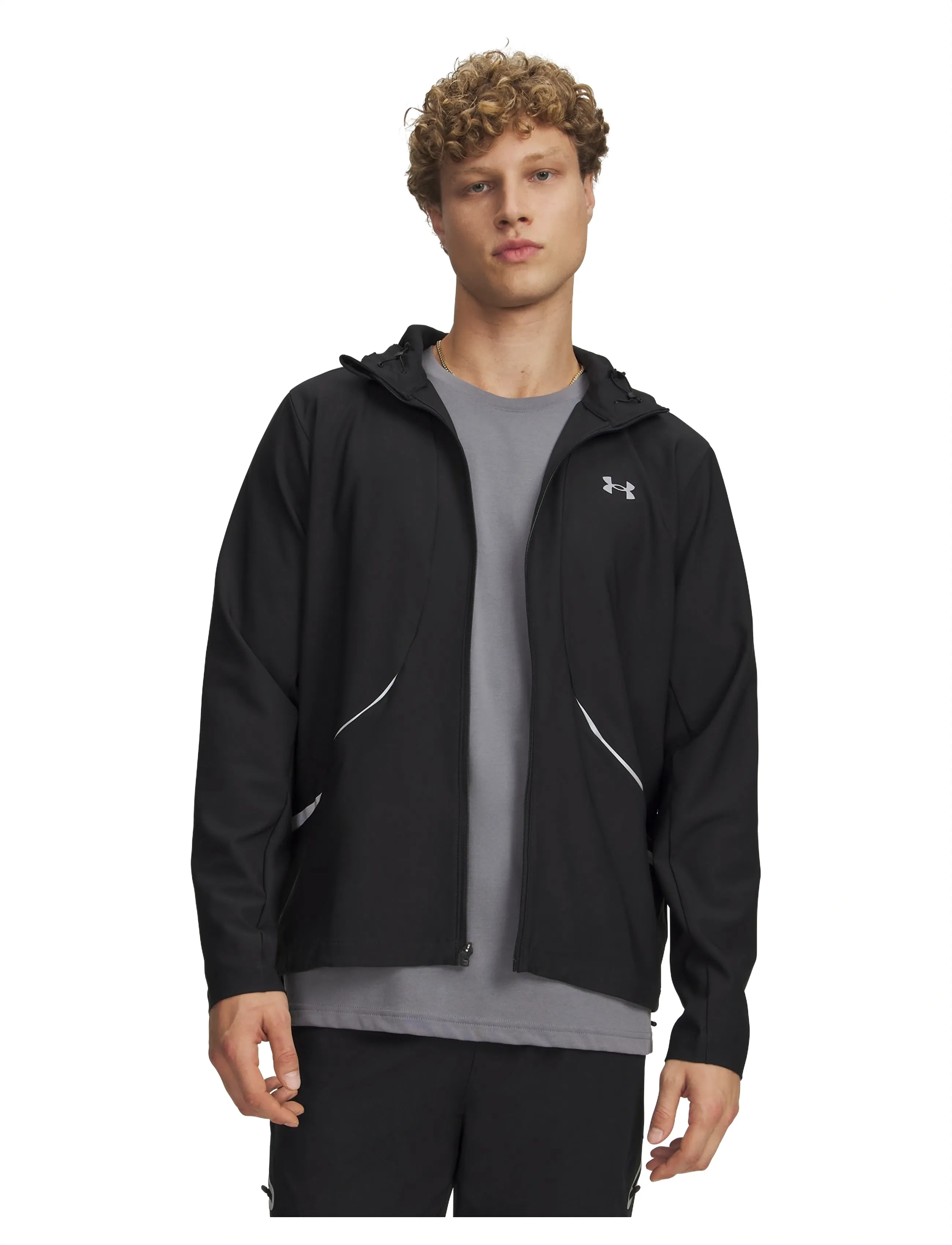 Under Armour Ua Unstoppable Woven Jacket, S, Black, Sport Jackets > Sport Training Jackets, Herre
