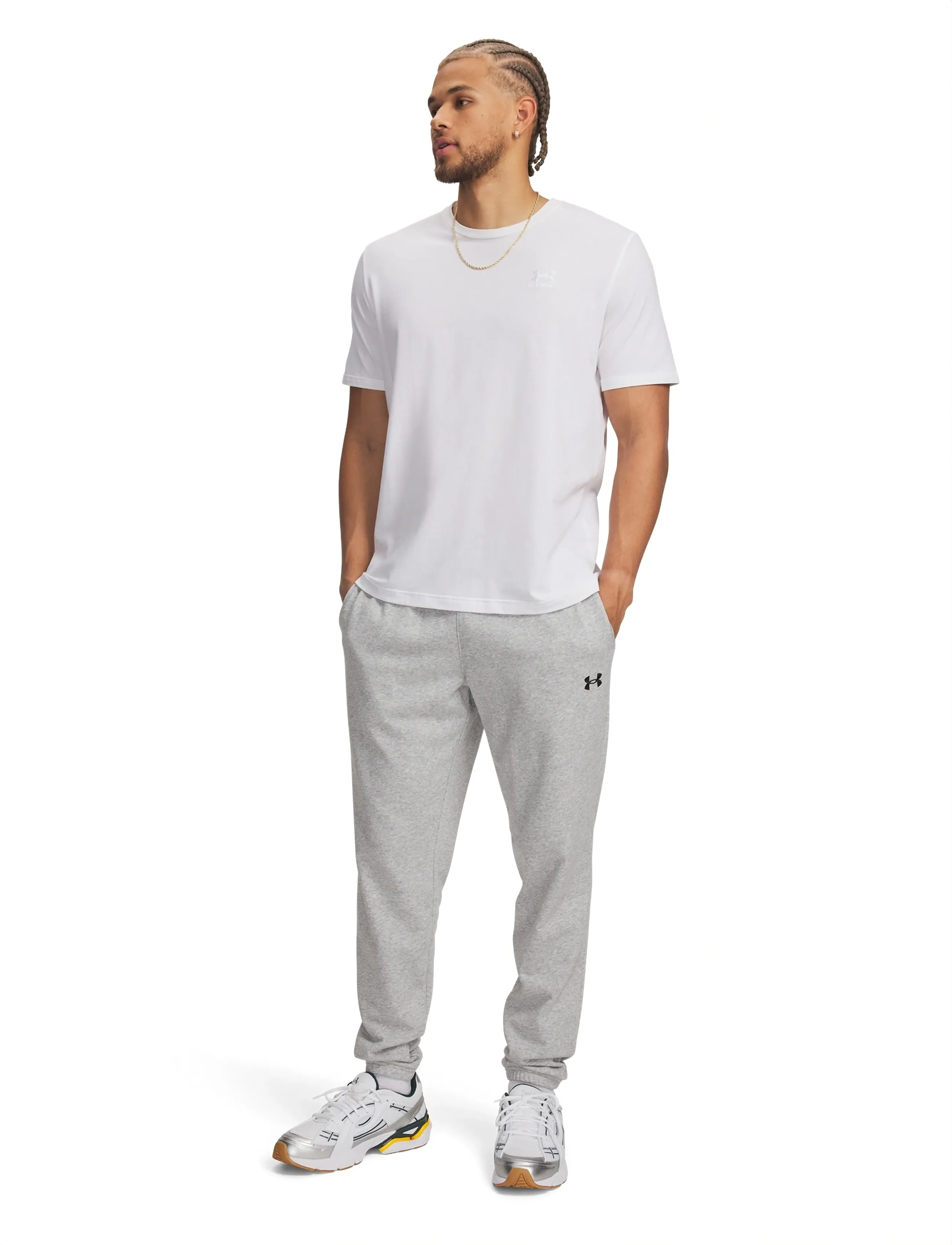Under Armour - UA Rival LW Jogger - spodnie sportowe - black medium heather - 4