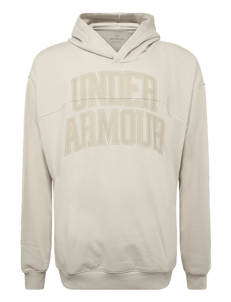 Under Armour - UA Rival LW Graphic Hoodie - tops - summit white - 1