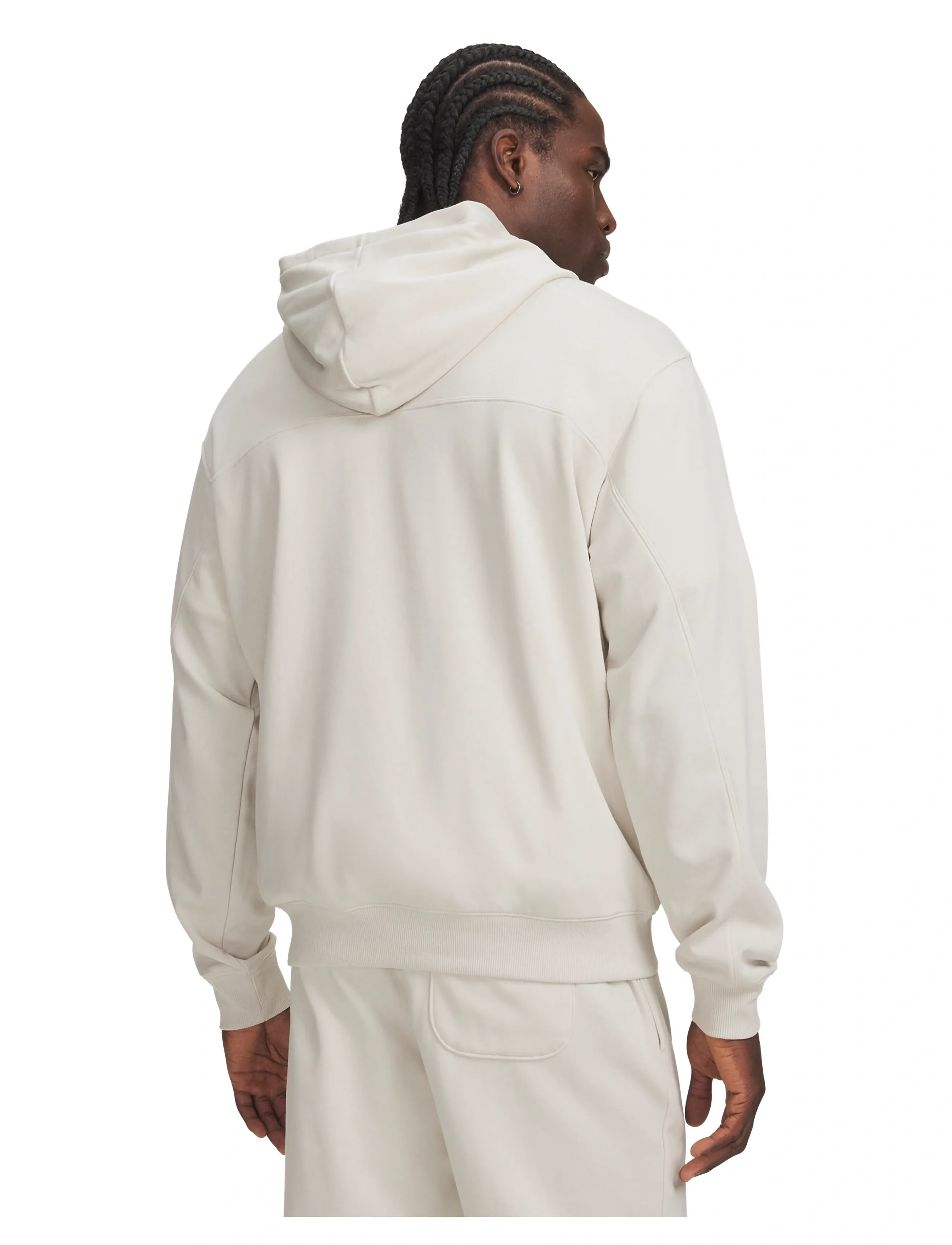 Under Armour - UA Rival LW Graphic Hoodie - tops - summit white - 3