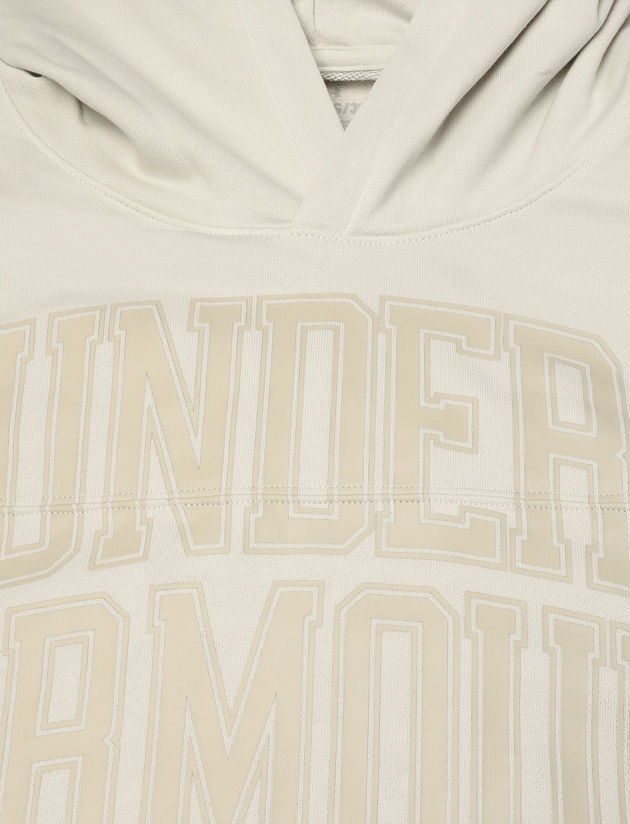 Under Armour - UA Rival LW Graphic Hoodie - tops - summit white - 5