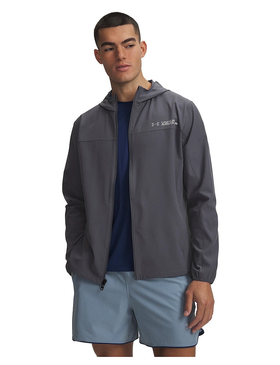 Under Armour - UA Velociti STORM Jacket - sportsjakker - castlerock - 0