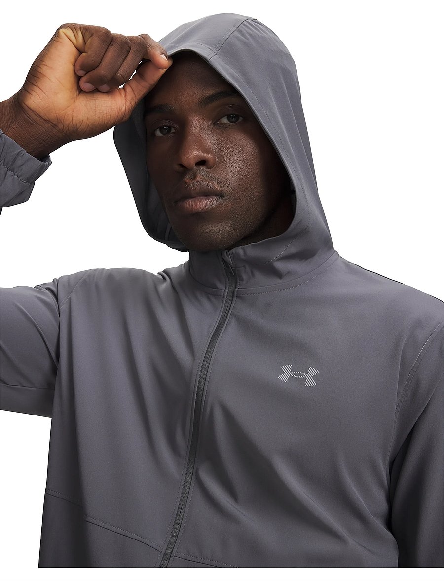Under Armour - UA Velociti Hooded Jacket - spordijakid - castlerock - 4